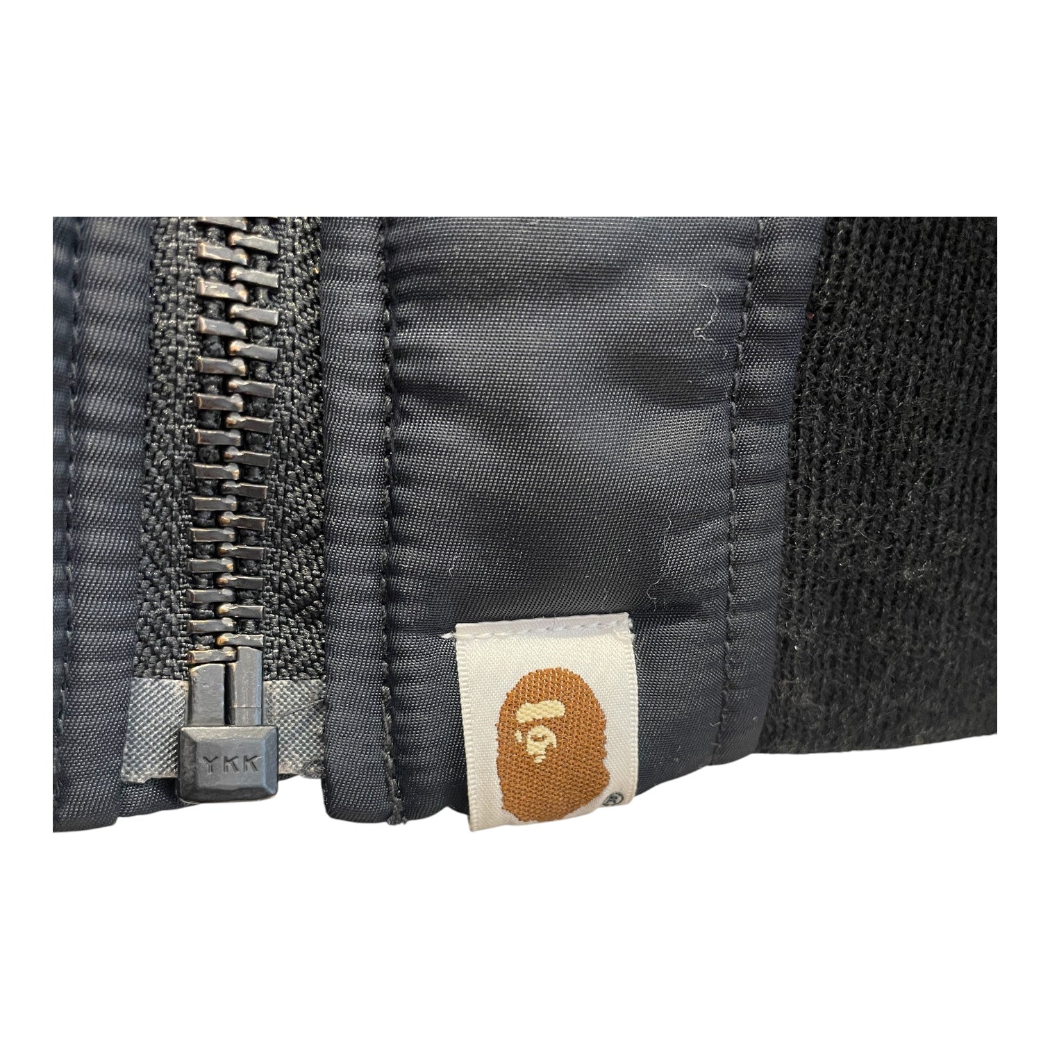 A BATHING APE/Flight Jkt/L/Polyester/BLK/A BATHING APE MA-1 BOMBER view 5