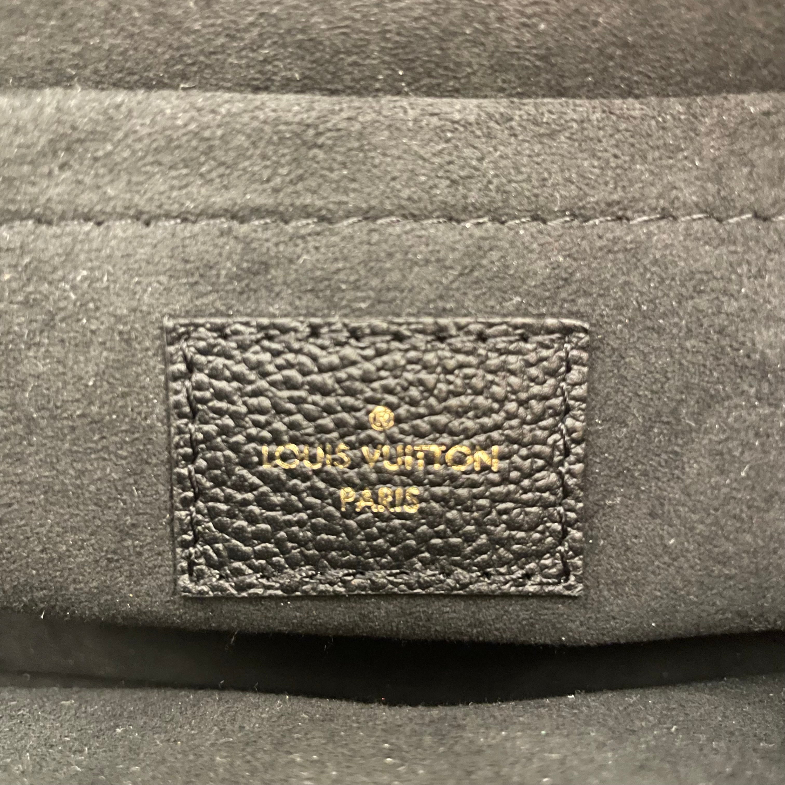 LOUIS VUITTON/Hand Bag/Monogram/Leather/BLK/MULTI POUCHETTE view 7