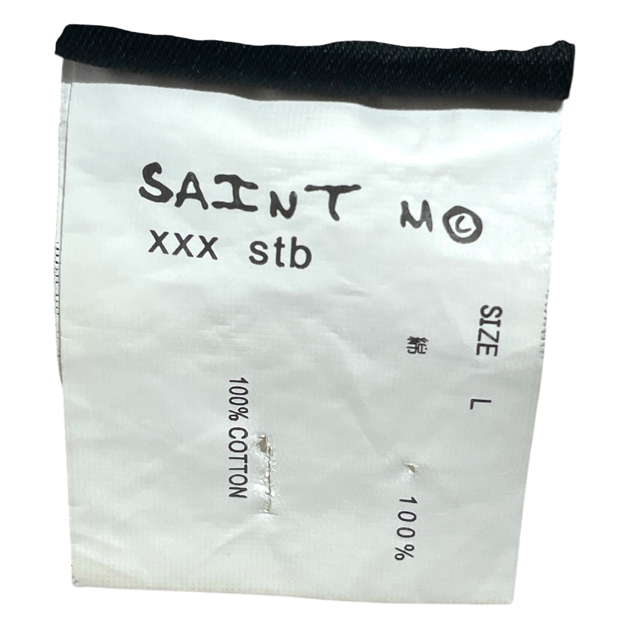 SAINT MICHAEL/BORN X RAISED/LS T-Shirt/L/Cotton/WHT/LA Graffiti Long Sleeve view 4