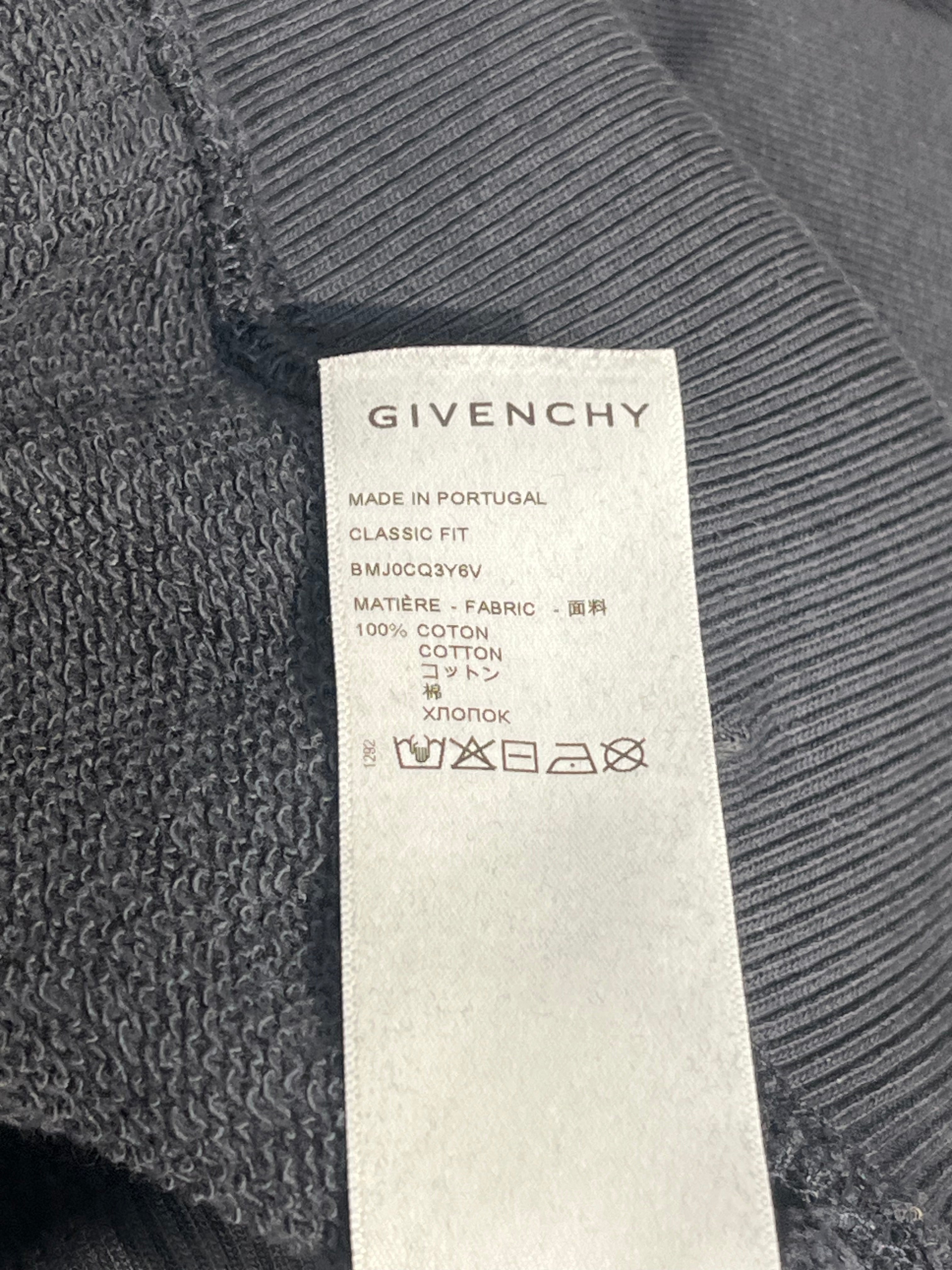 GIVENCHY/Hoodie/L/Cotton/BLU/EMBROIDERED view 4