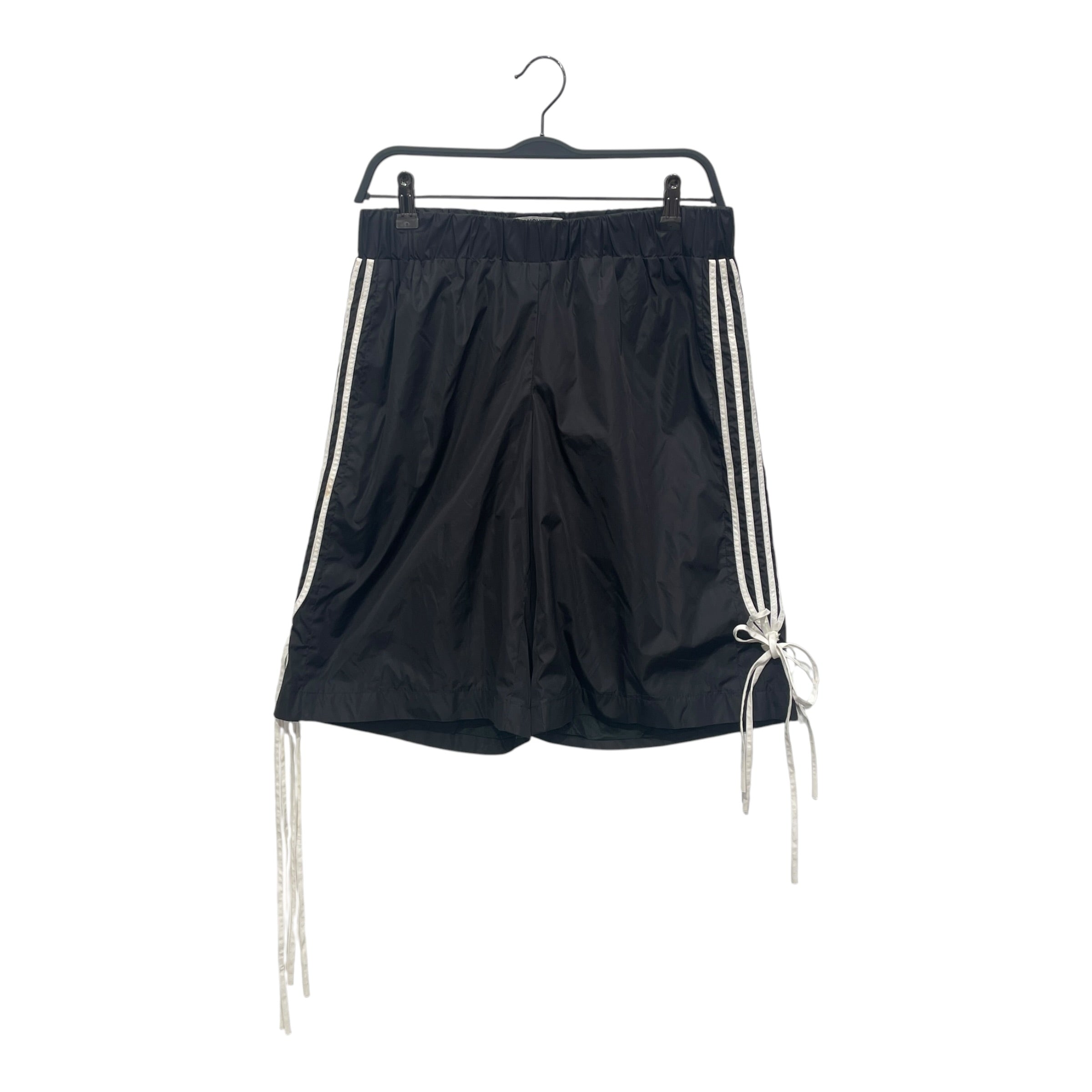 FIDAN NOVRUZOVA/Shorts/M/Stripe/Nylon/BLK/4 WHT STRIPE TO TIES view 1