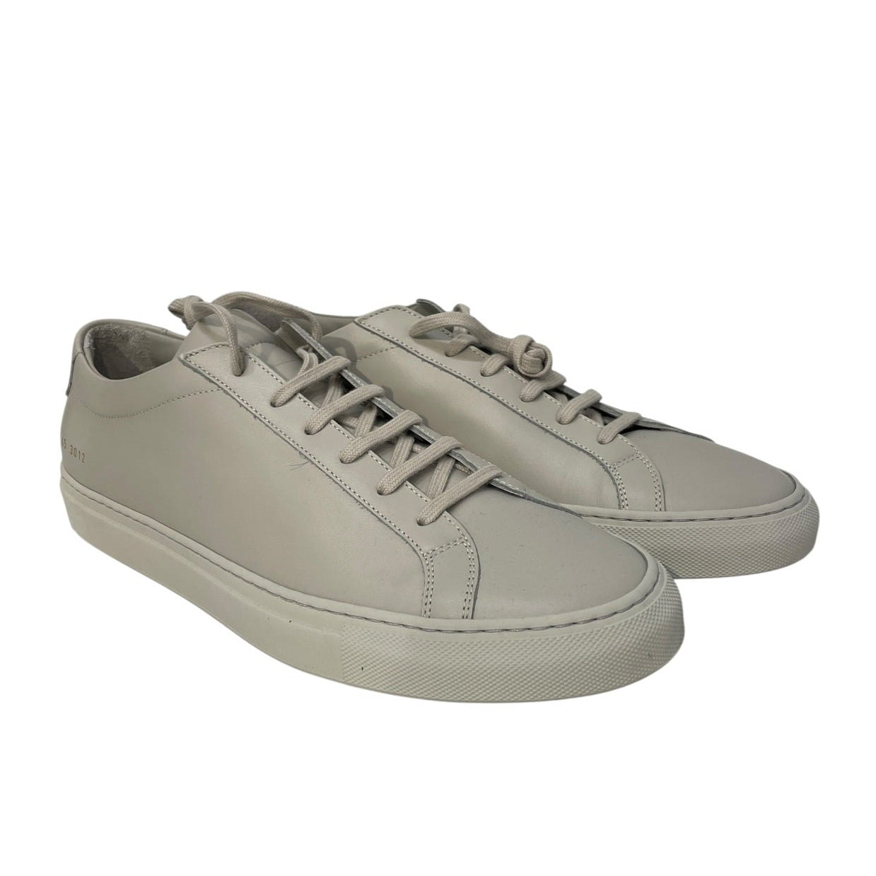 COMMON PROJECTS/Low-Sneakers/EU 45/Leather/GRY/achilles low carta view 1