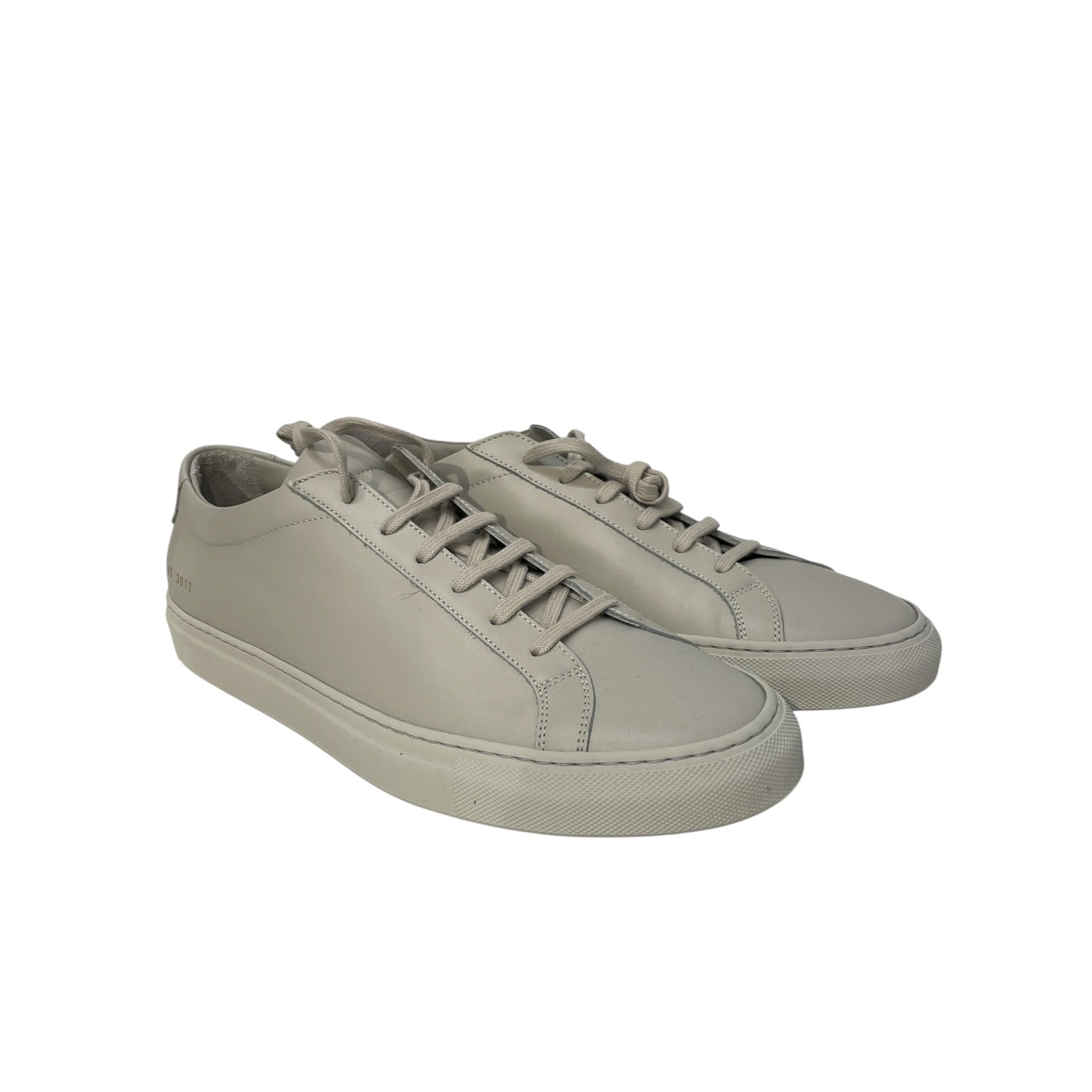 COMMON PROJECTS/Low-Sneakers/EU 45/Leather/GRY/achilles low carta view 1
