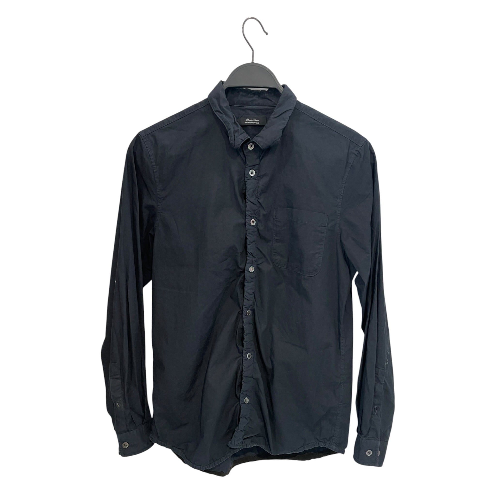 UNDERCOVER/LS Blouse/2/Cotton/NVY/ view 1