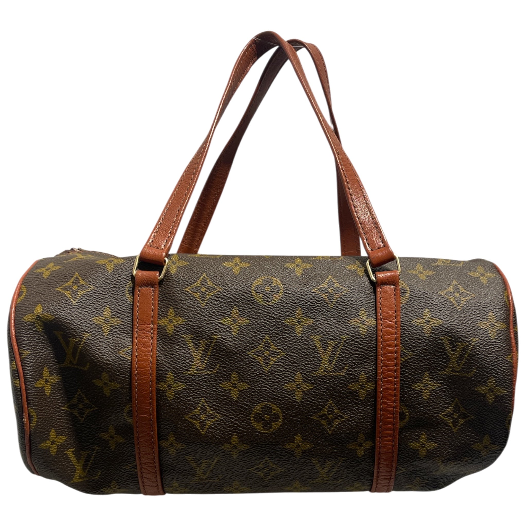 LOUIS VUITTON/Hand Bag/Monogram/BRW/Papillon Barrel Bag Set view 1
