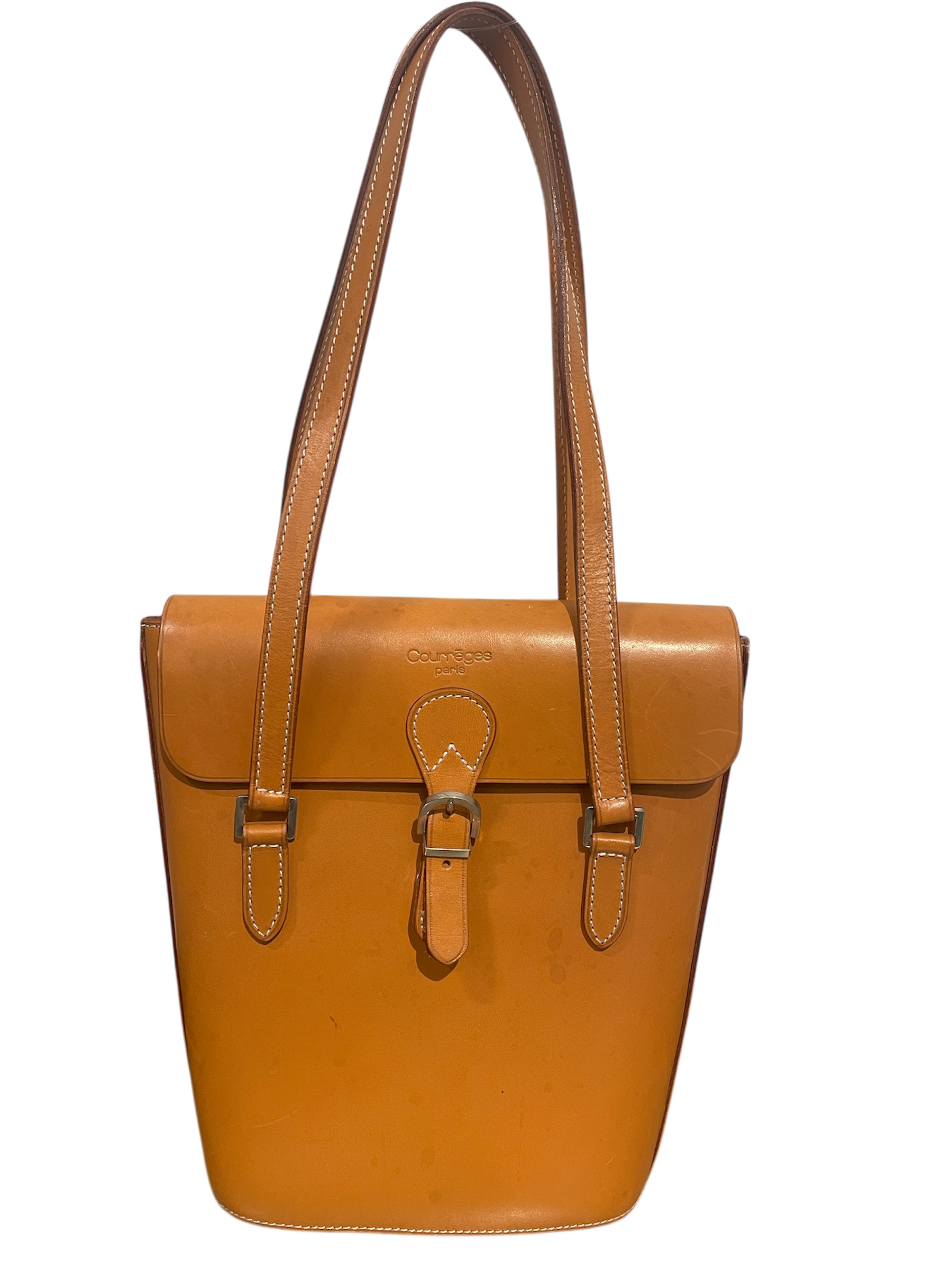 Courreges/Hand Bag/Leather/CML/ view 1