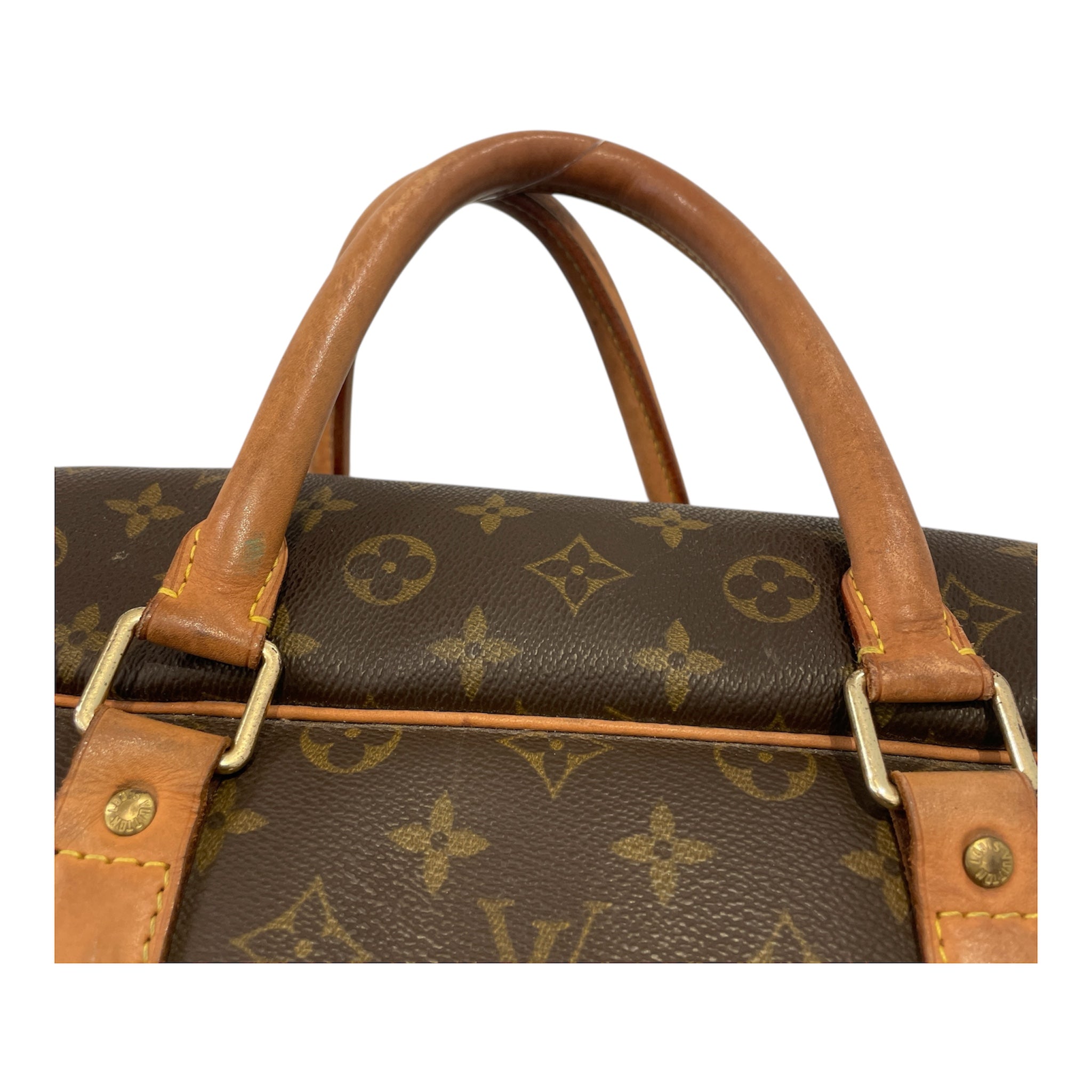 LOUIS VUITTON/Luggage/Monogram/Leather/BRW/Monogram view 3