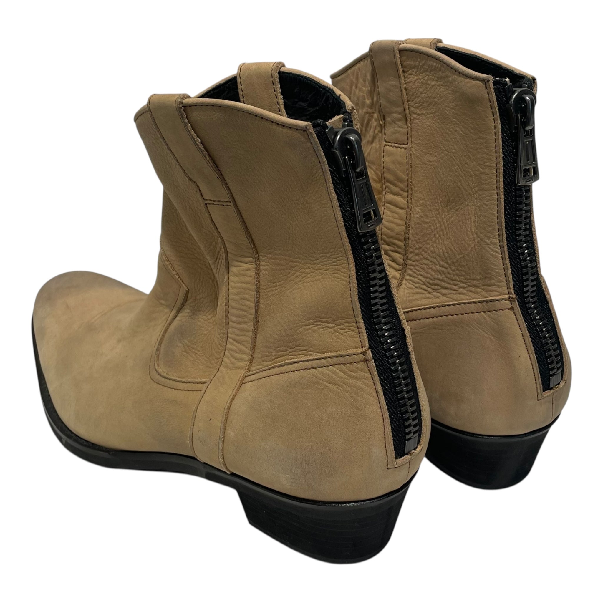 5351 POUR LES HOMMES/Boots/EU 42/Suede/BEG/Back Zip Oxford view 2