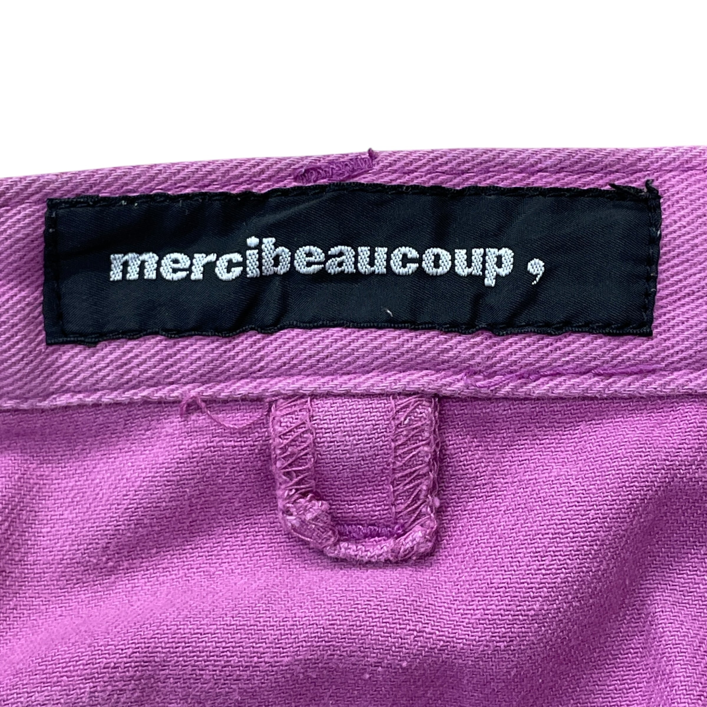 mercibeaucoup，/Straight Pants/1/Cotton/PNK/Low-rise/ view 3