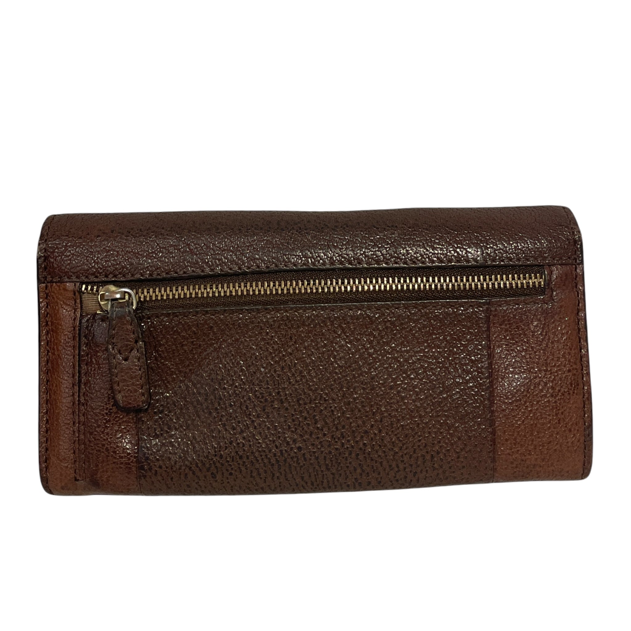 Chloe/Long Wallet/Leather/BRW/L's/KB7GMY3, WHEEL CLOSURE view 2
