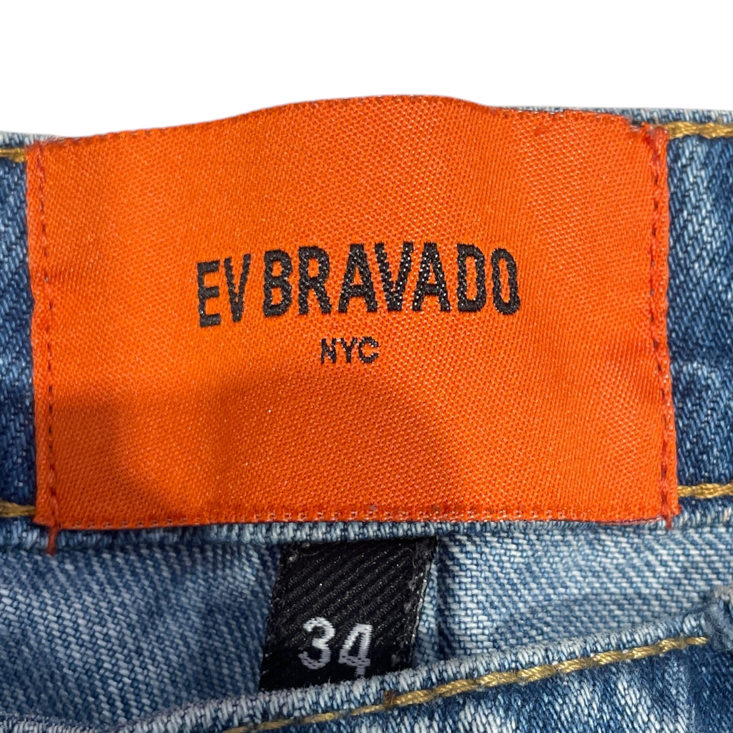EV BRAVADO /Bootcut Pants/34/Cotton/BLU/EV BRAVADO PANEL PANTS view 3