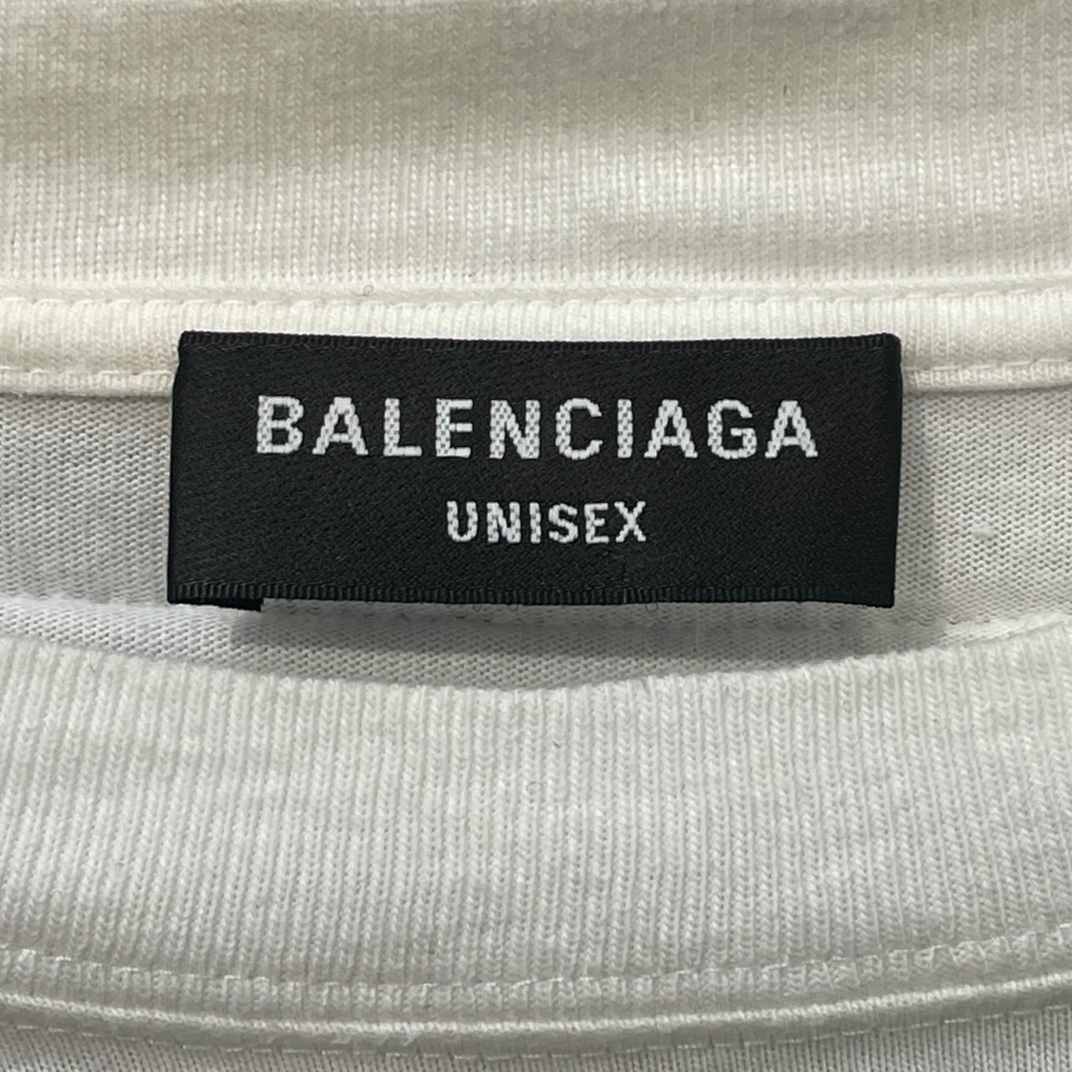BALENCIAGA/Sweater/2/Wool/BLK/LAYERED V-NECK view 3