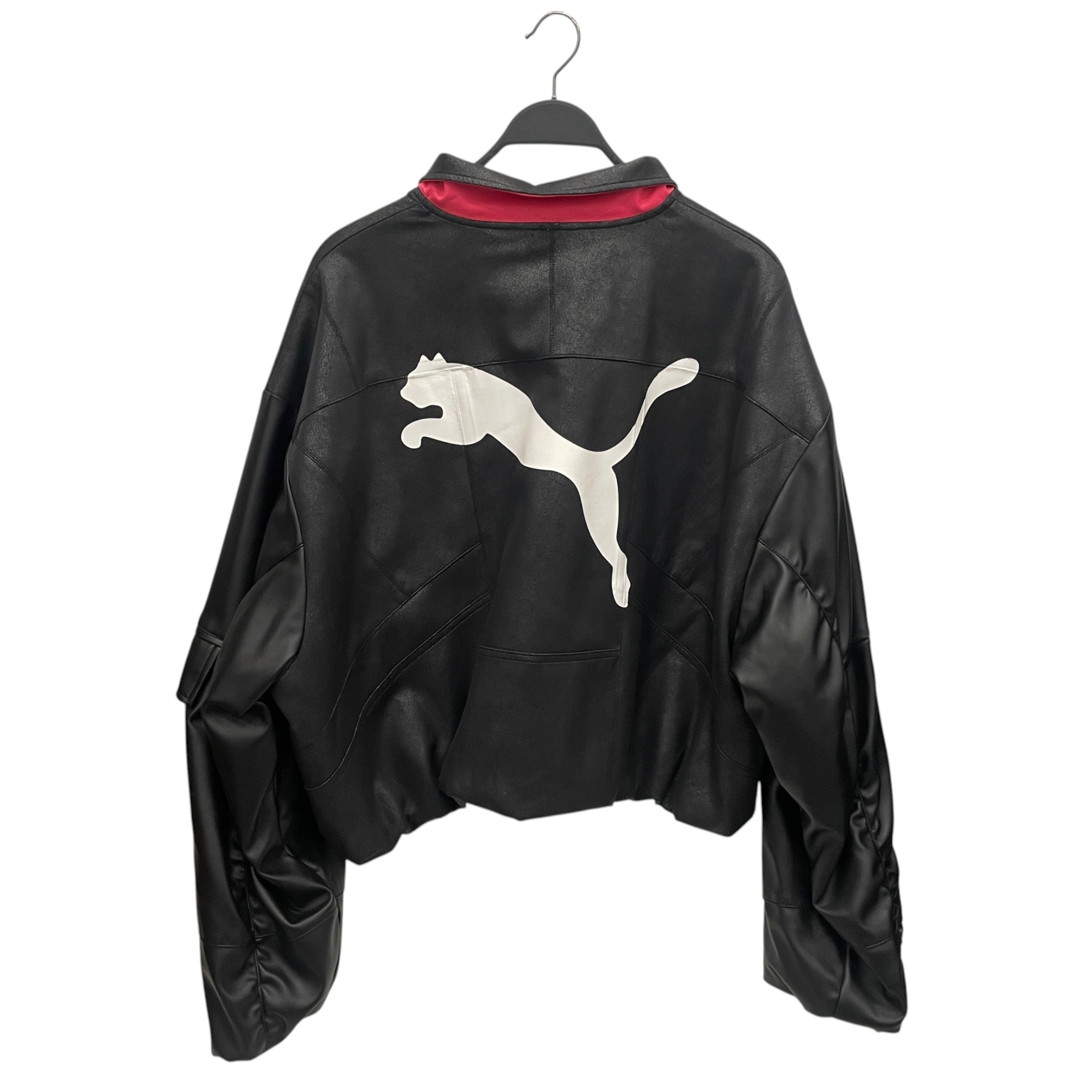 ASAP ROCKY/PUMA/Jacket/S/Polyester/BLK/CROPPED BOMBER JACKET view 2