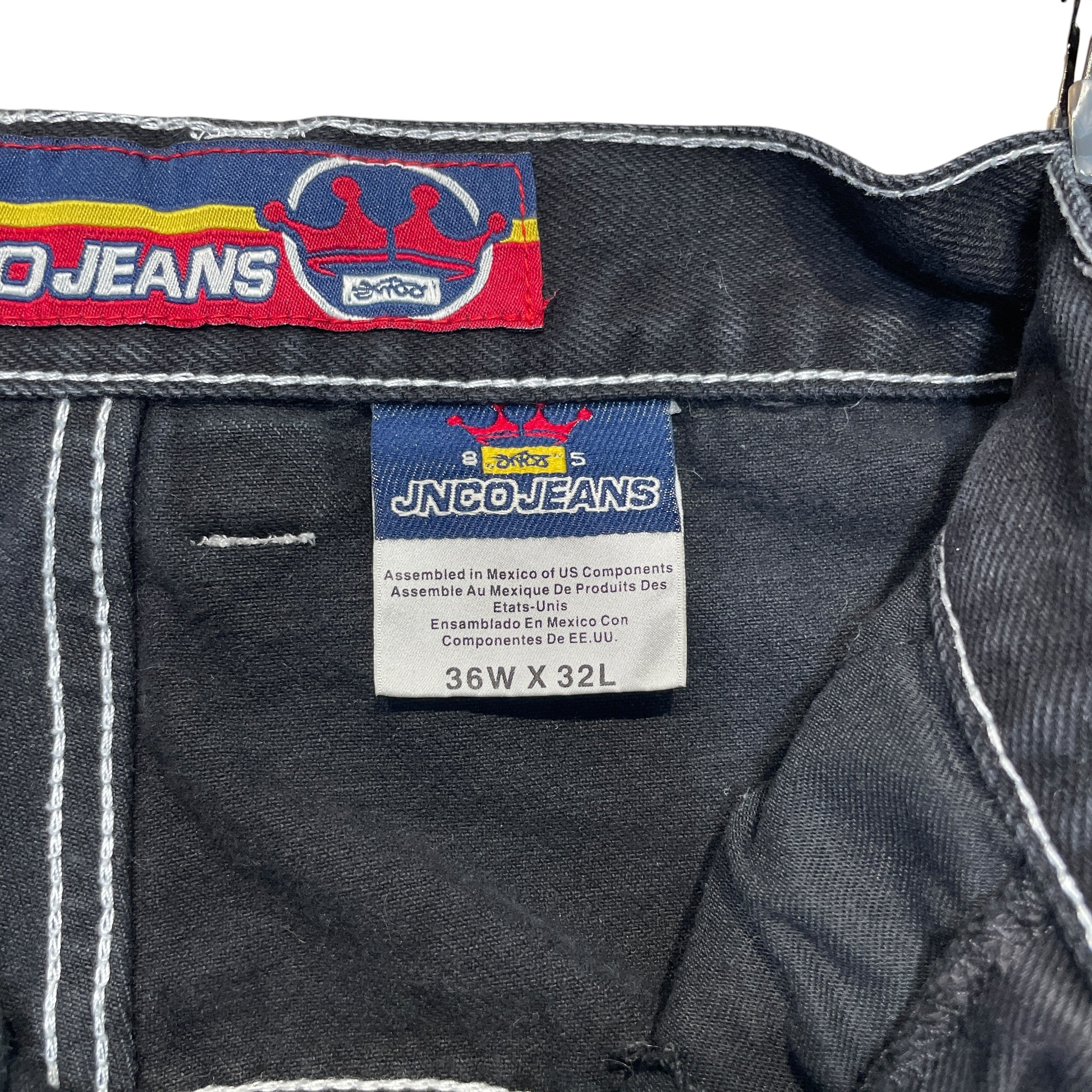 JNCO/Pants/36/Denim/BLK/Lucky 7s view 4