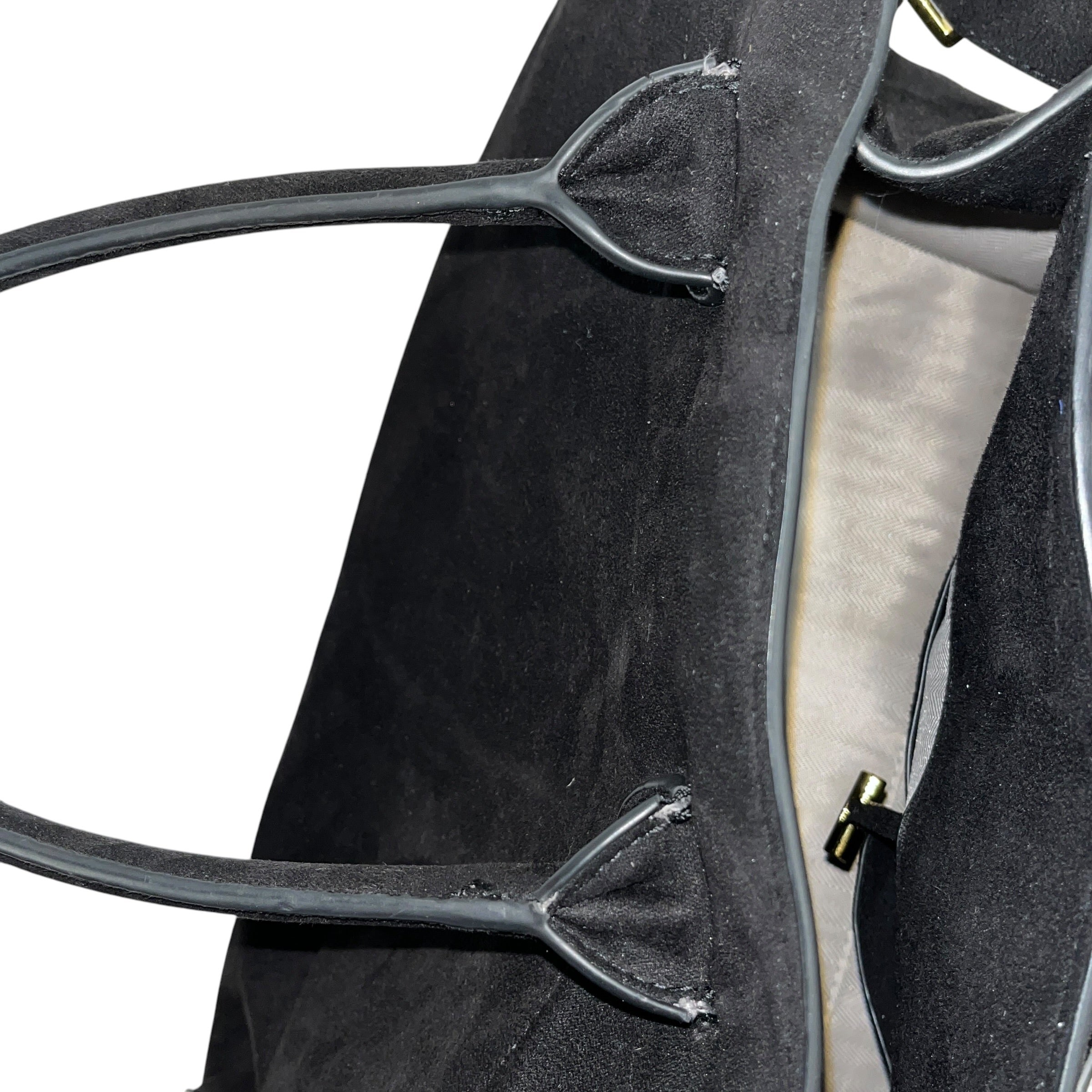 THE ROW/Bag/Suede/BLK/MARGAUX 15 view 7