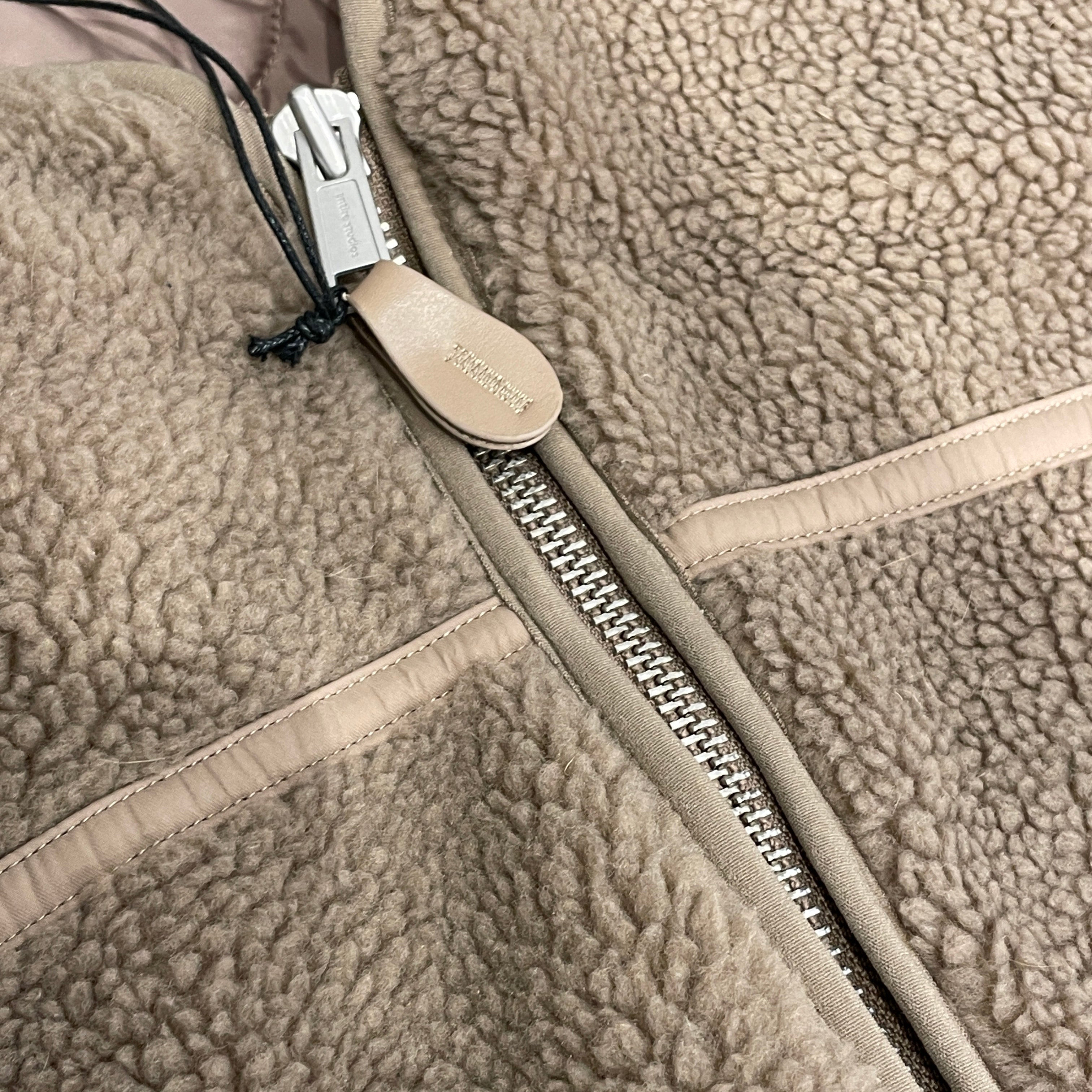 entire studios/Fleece Jacket/L/Polyester/BRW view 3