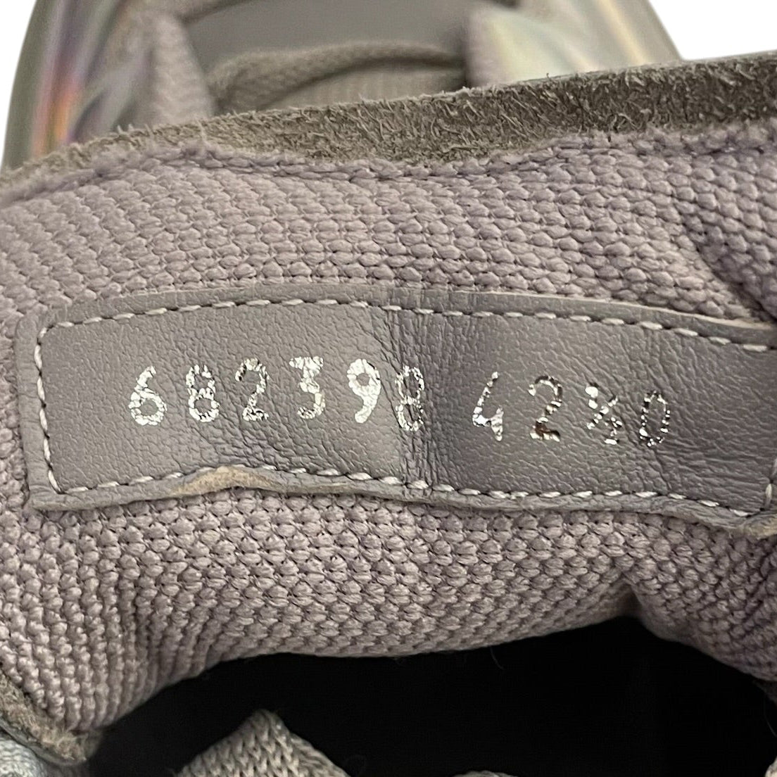 Alexander McQueen/Low-Sneakers/EU 42/Iridescent/SLV/oversized view 8