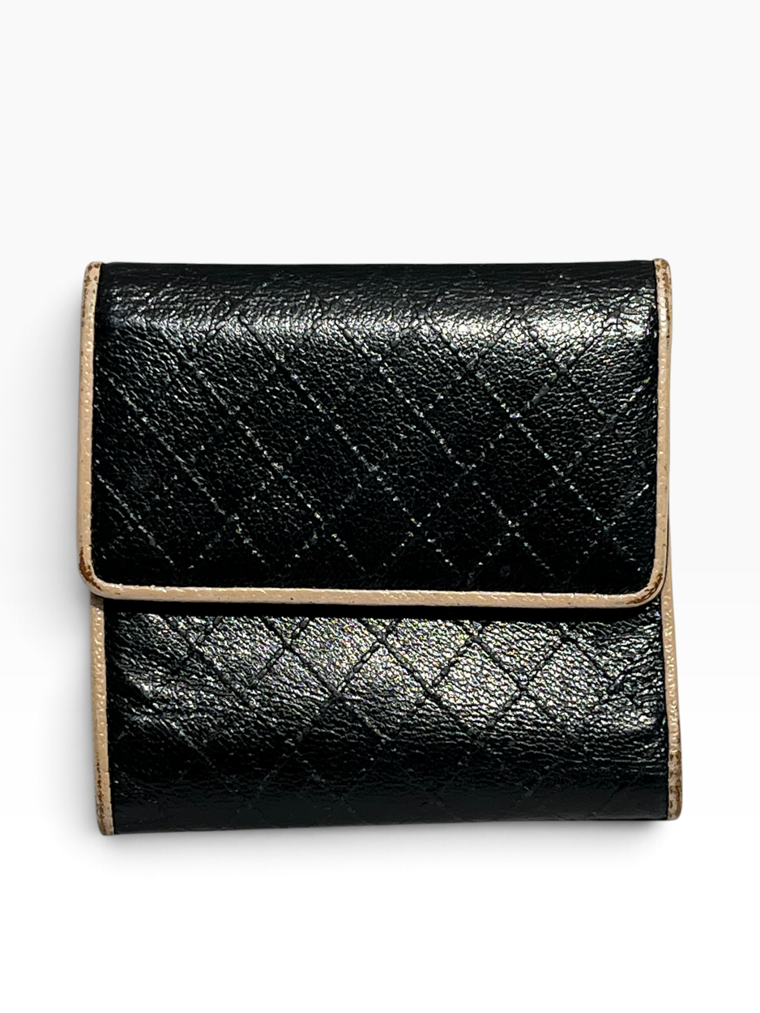 CHANEL/Wallet/Leather/BLK/L's/ view 2