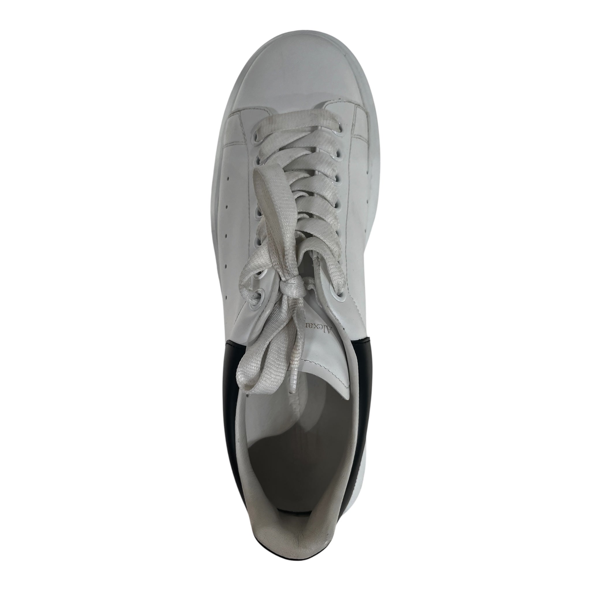 Alexander McQueen/Low-Sneakers/EU 45/Leather/WHT/ view 3