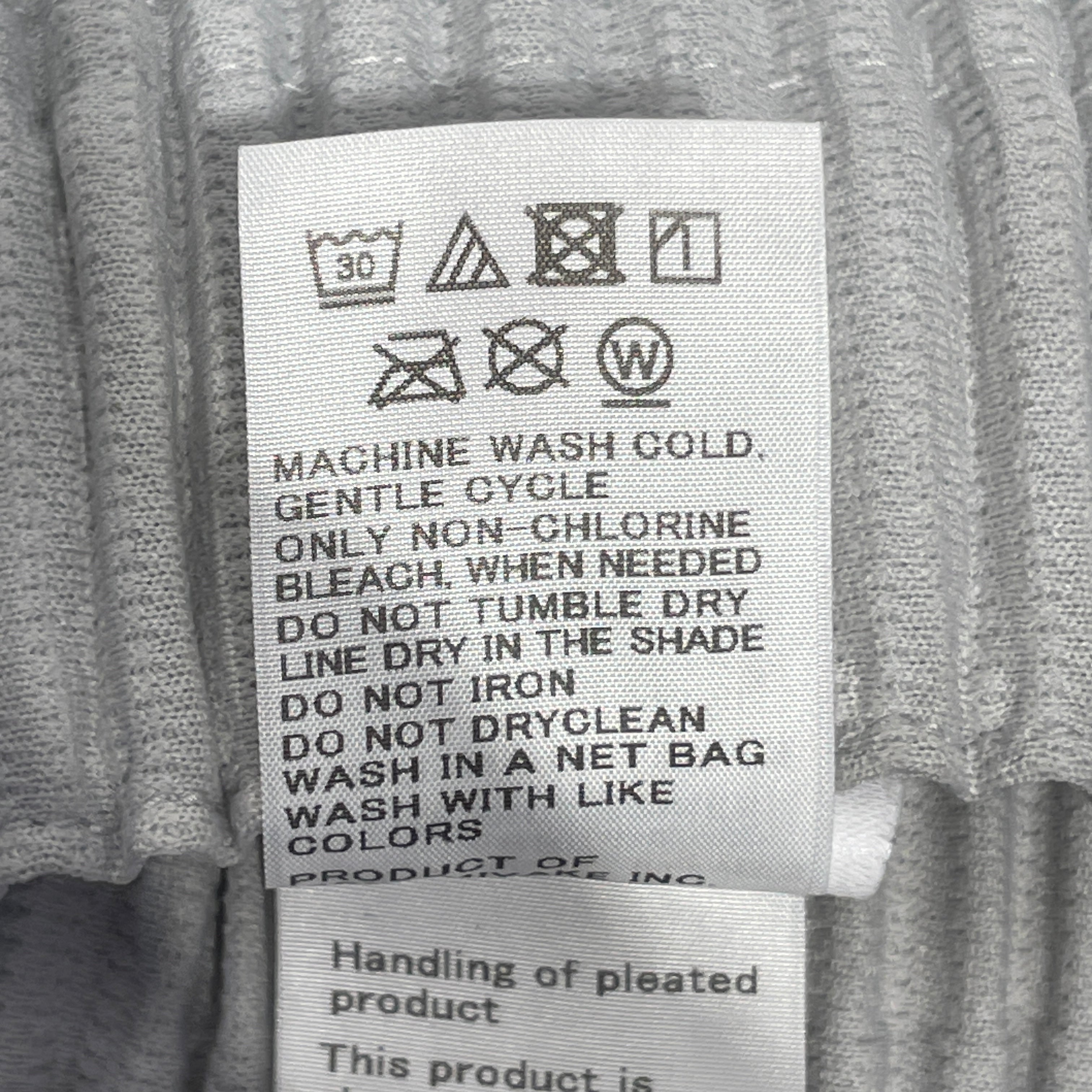 HOMME PLISSE ISSEY MIYAKE/Pants/3/Polyester/GRY/pleatsplease view 3