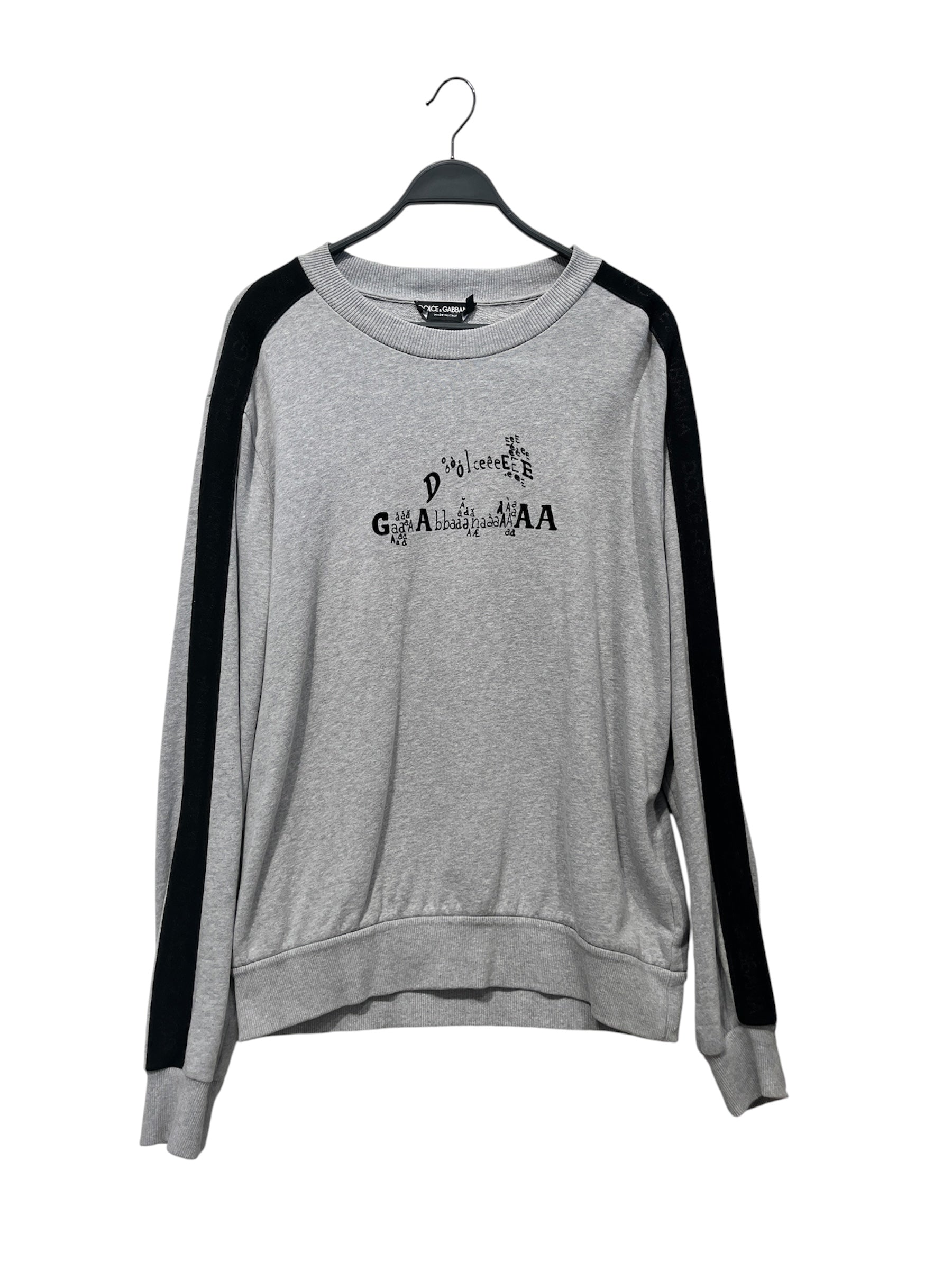DOLCE&GABBANA/Sweatshirt/XL/Cotton/GRY/ view 1