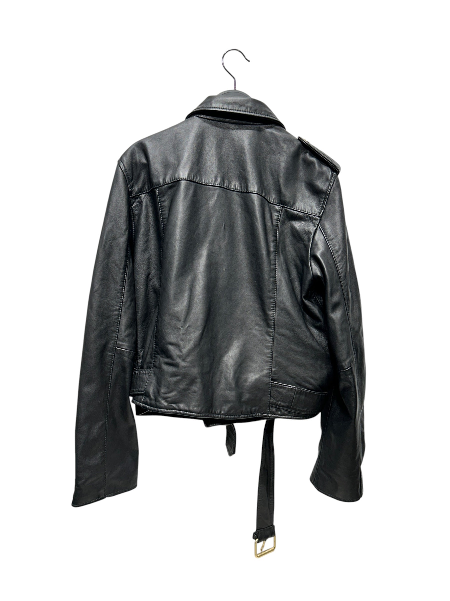 ALLSAINTS/Leather Jkt/10/Leather/BLK/BALFERN BIKER view 2