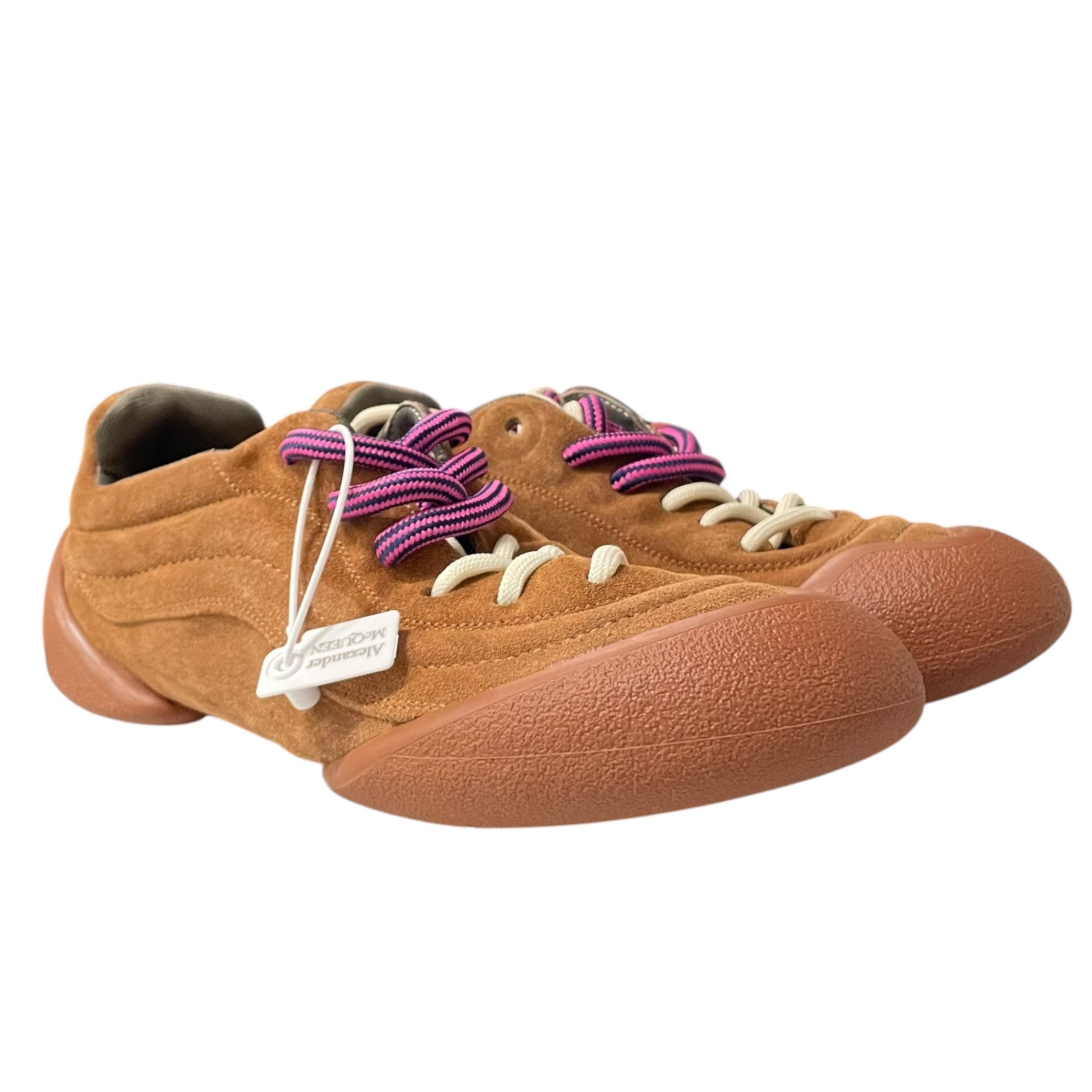 Alexander McQueen/Low-Sneakers/US 12/Suede/BRW/654593/FLEXION SNEAKERS view 1