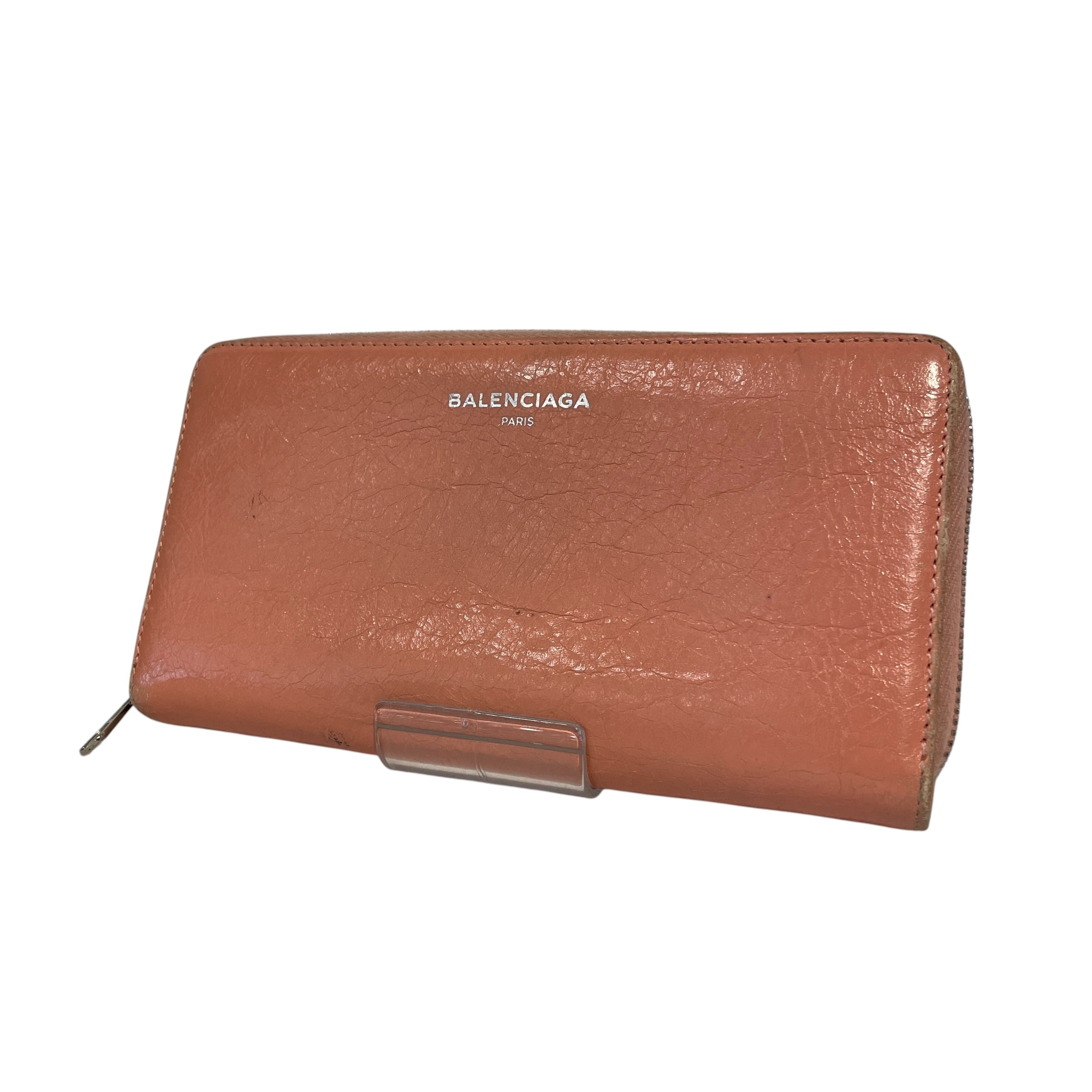 BALENCIAGA/Long Wallet/Leather/PNK/L's/CTVY3G6 view 1
