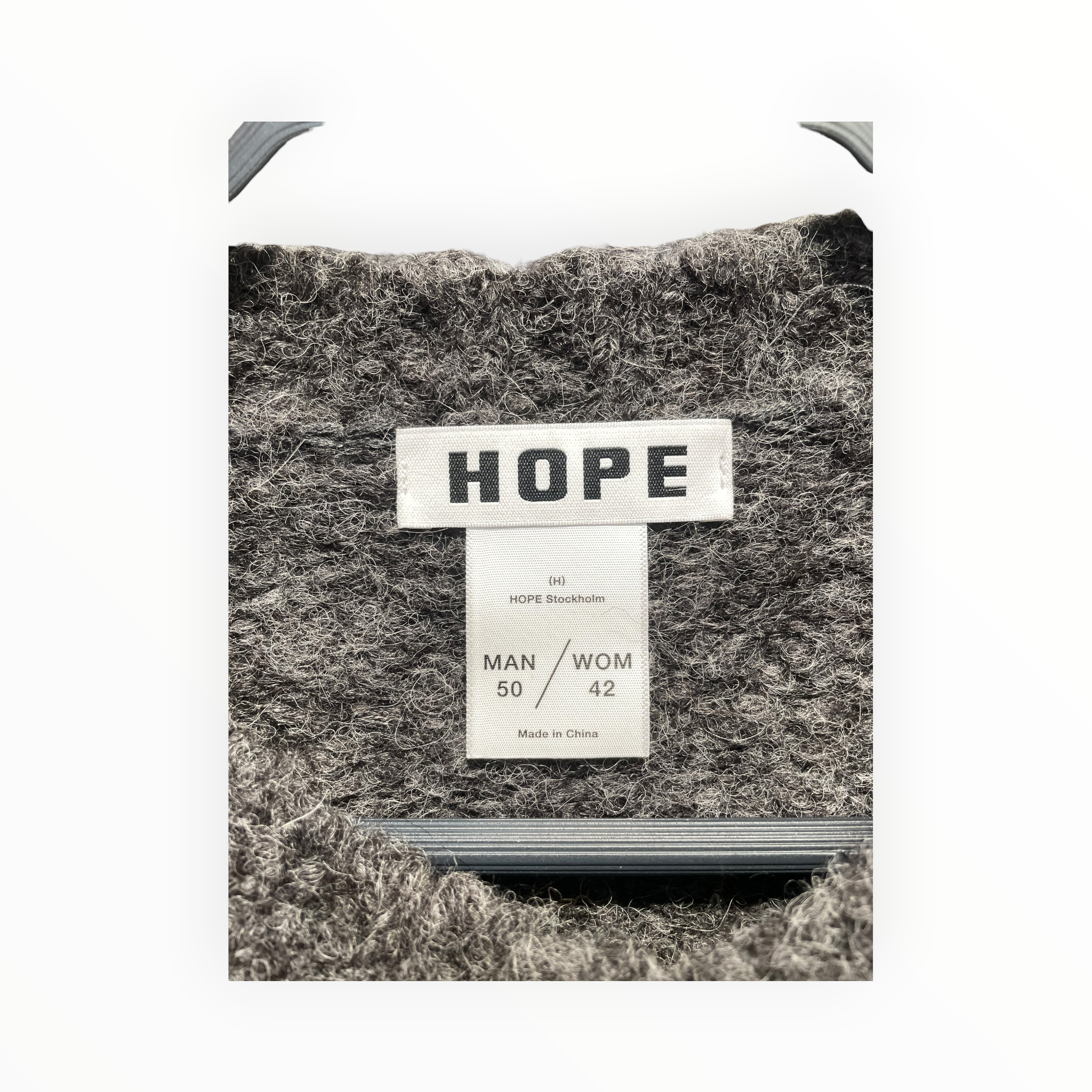 HOPE/Sweater/M/Cotton/BLK/Oversize/ view 3