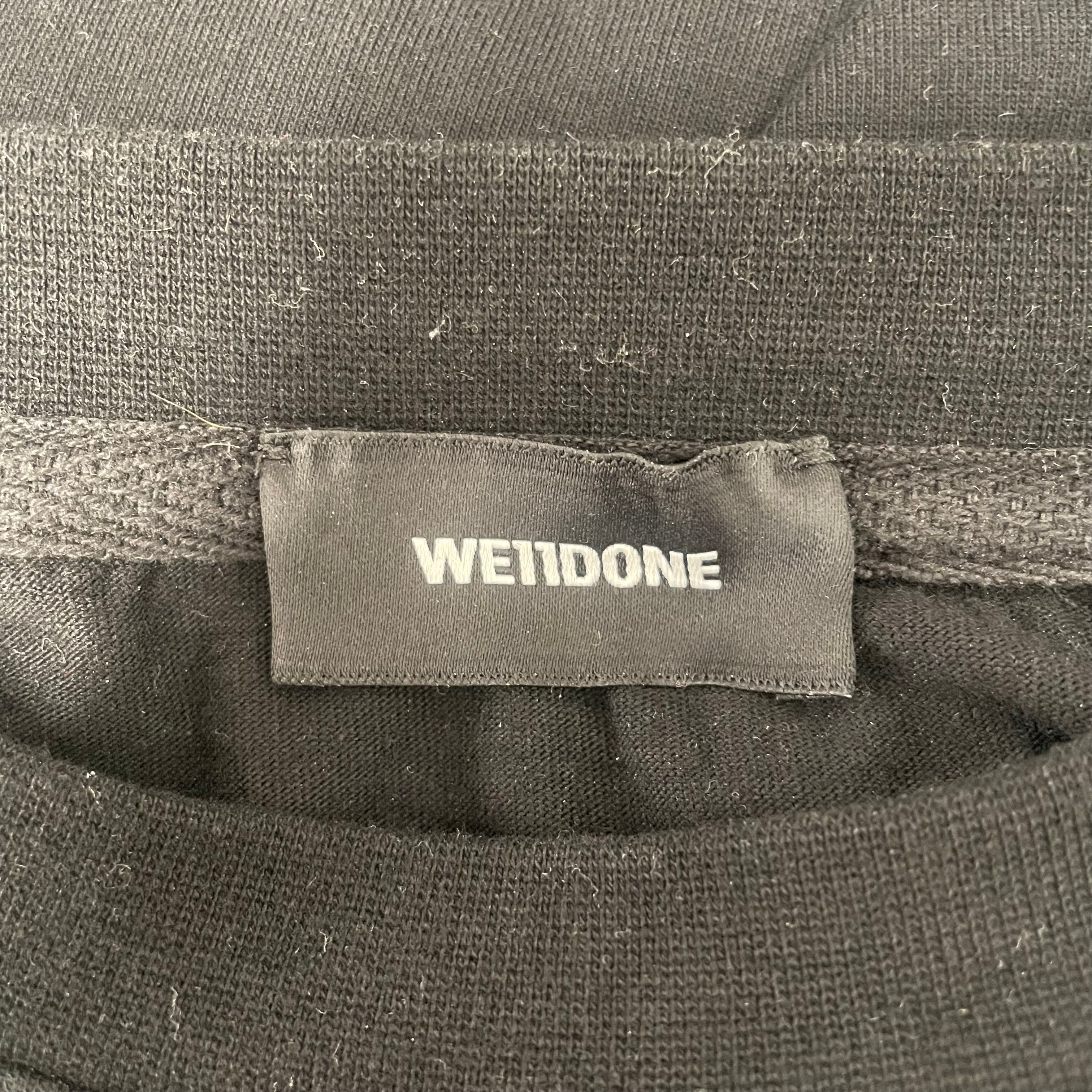 WE11DONE/T-Shirt/L/Cotton/BLK/ view 3