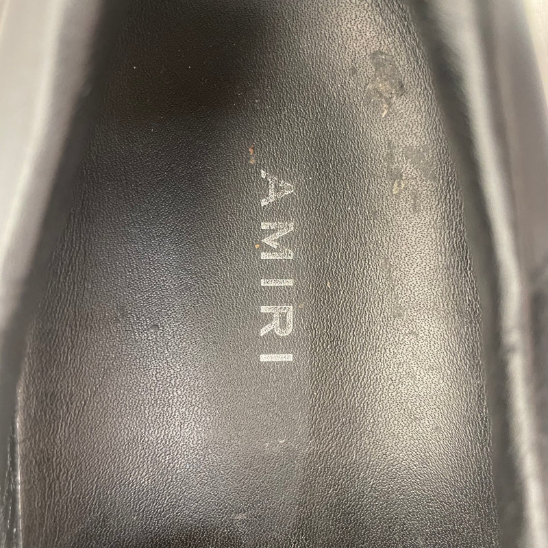 AMIRI/Low-Sneakers/EU 40/Suede/BLK/Bandana Chain Slip On