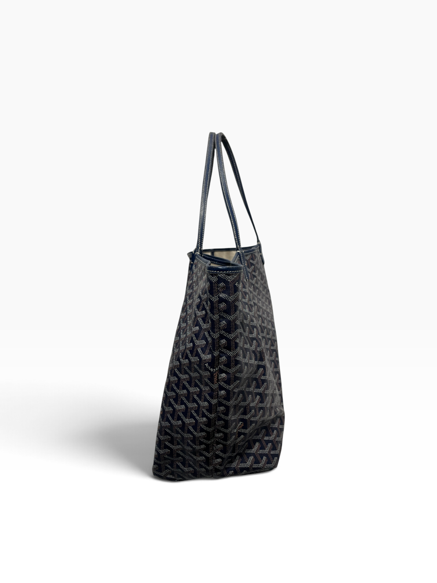 GOYARD/Tote Bag/All Over Print/Leather/NVY/Saint Louis view 2