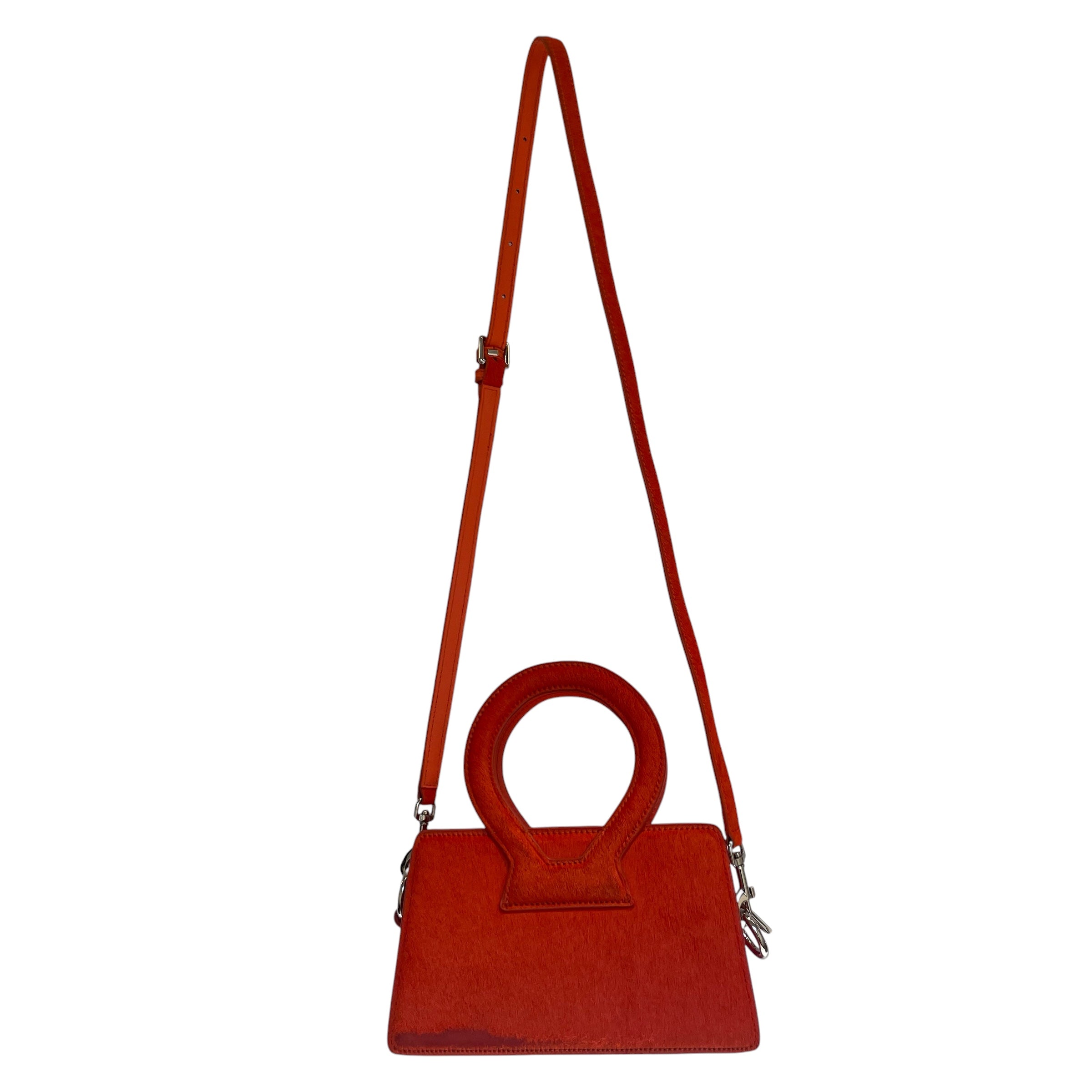 luar/Bag/Mohair/ORN/ponyhair/ silvr harware view 2