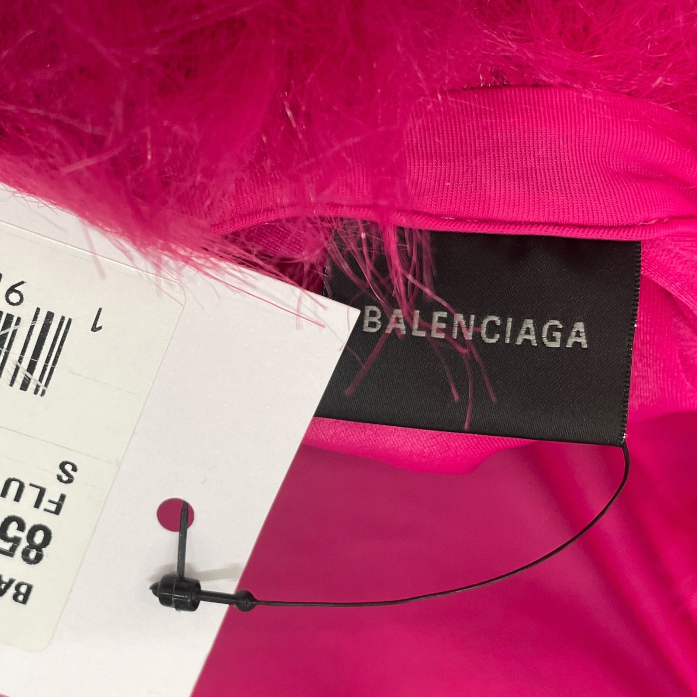 BALENCIAGA/Camisole/S/PNK/FUR TRIM TOP view 3