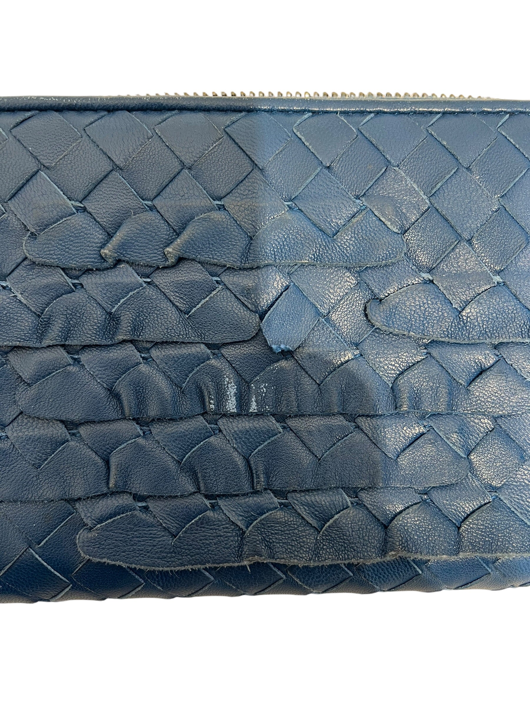 BOTTEGA VENETA/Wallet/Leather/BLU/B02170795K view 7