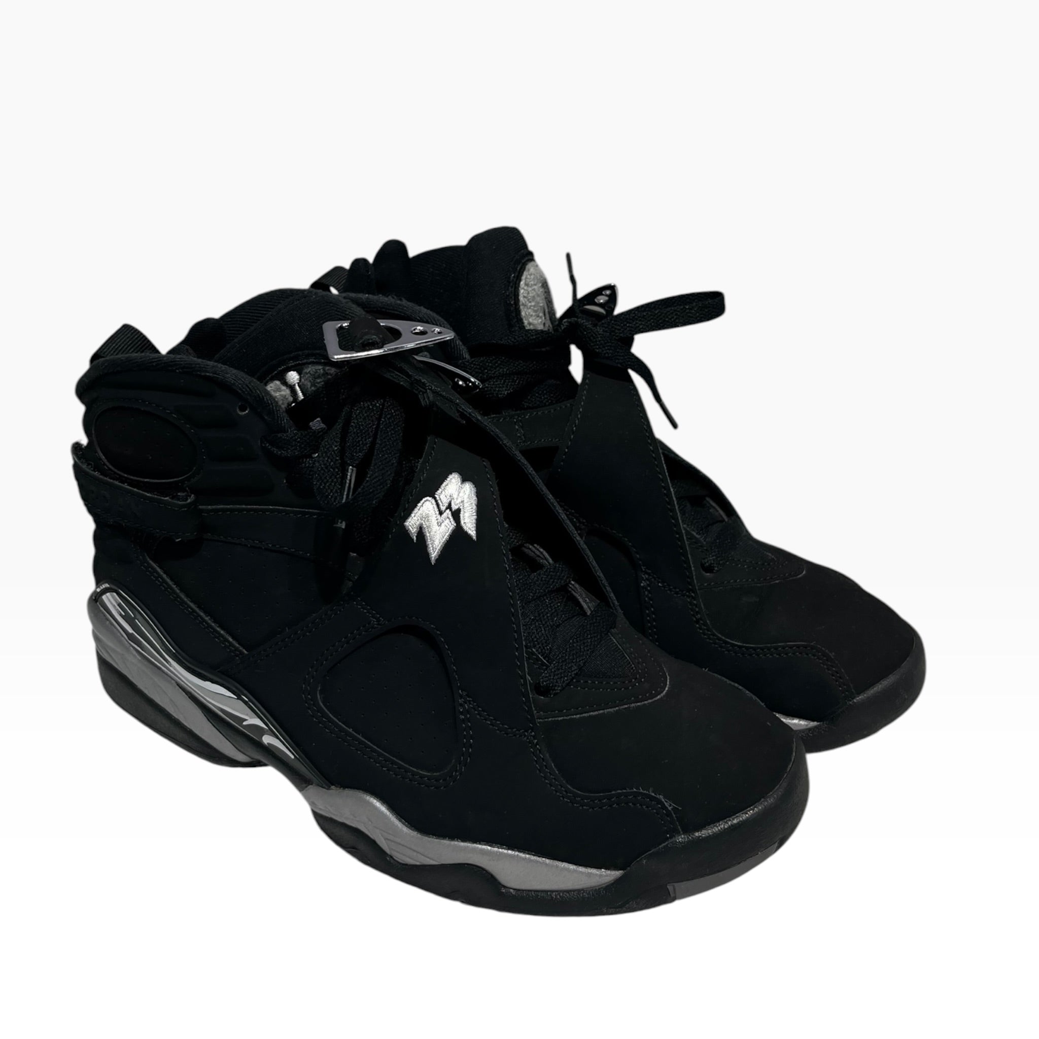 JORDAN BRAND/Hi-Sneakers/US 8/Suede/BLK/RETRO 8 view 1