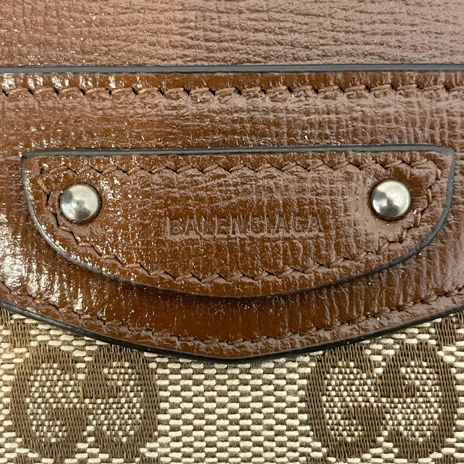 BALENCIAGA/GUCCI/Wallet/Monogram/Leather/BRW/M's/THE HACKER PROJECT view 4