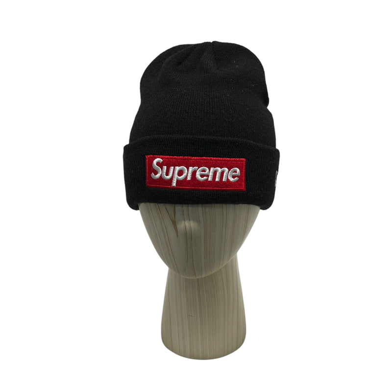 Supreme/Beanie/Cotton/BLK/Supreme X New Era