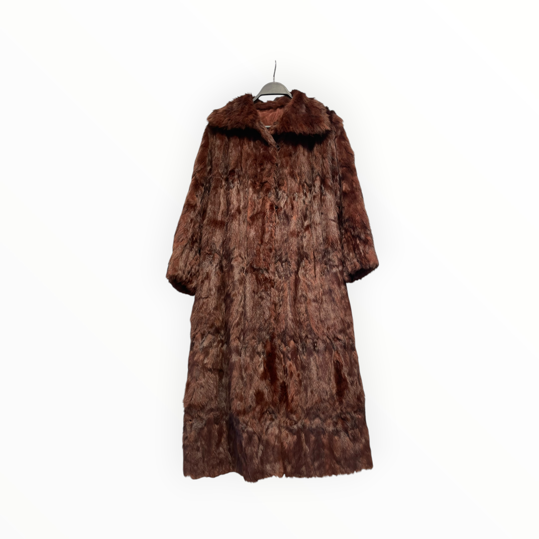 Vintage/Coat/Fur/BRW/Long Fur Coat view 1