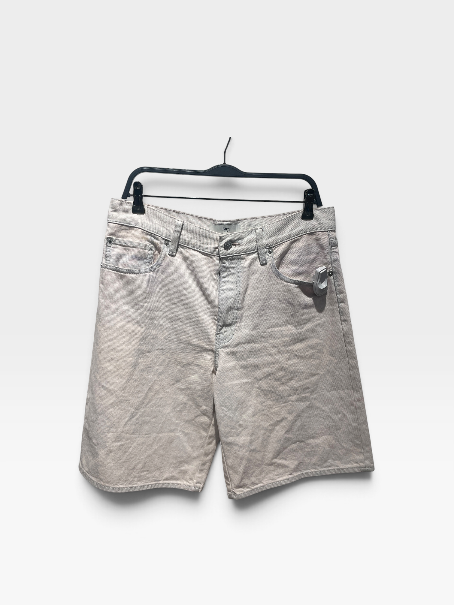 KITH/Shorts/32/Cotton/PNK/white/pink view 1