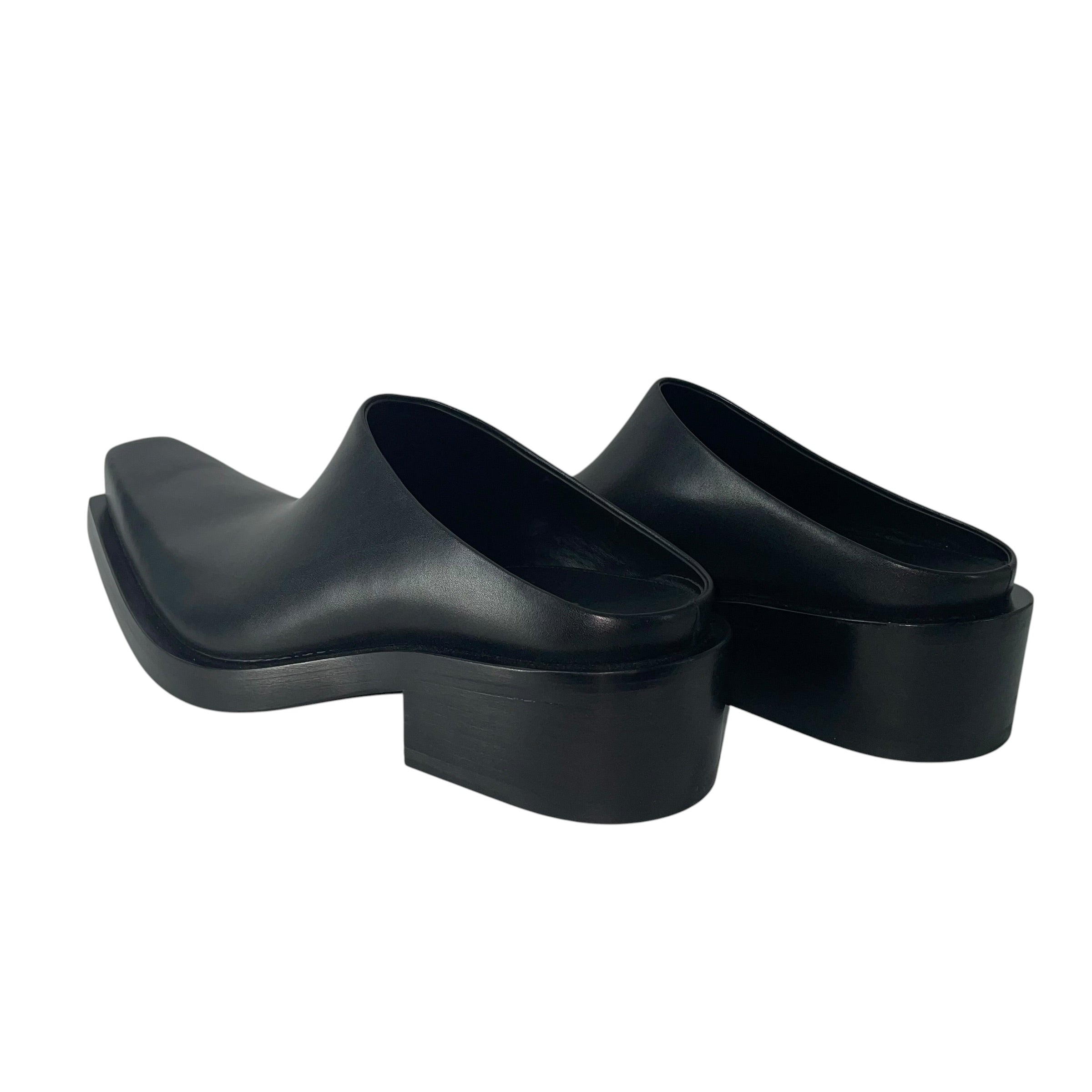 BALENCIAGA/Dress Shoes/EU 43/Leather/BLK/Slip-on/SANTIAGO MULE BNWT view 4