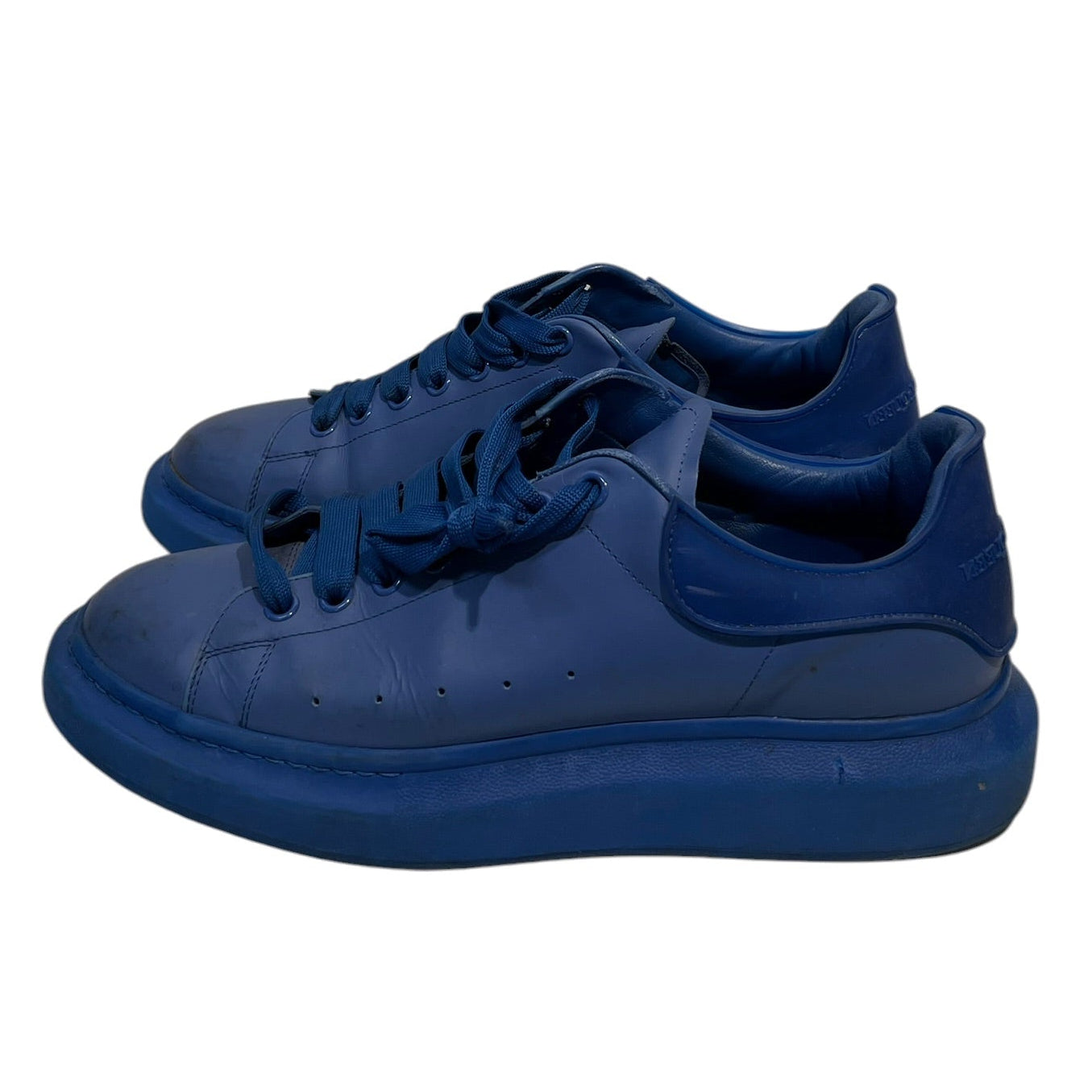 Alexander McQueen/Shoes/EU 46/Leather/BLU/OVERSIZED COBALT BLU view 2