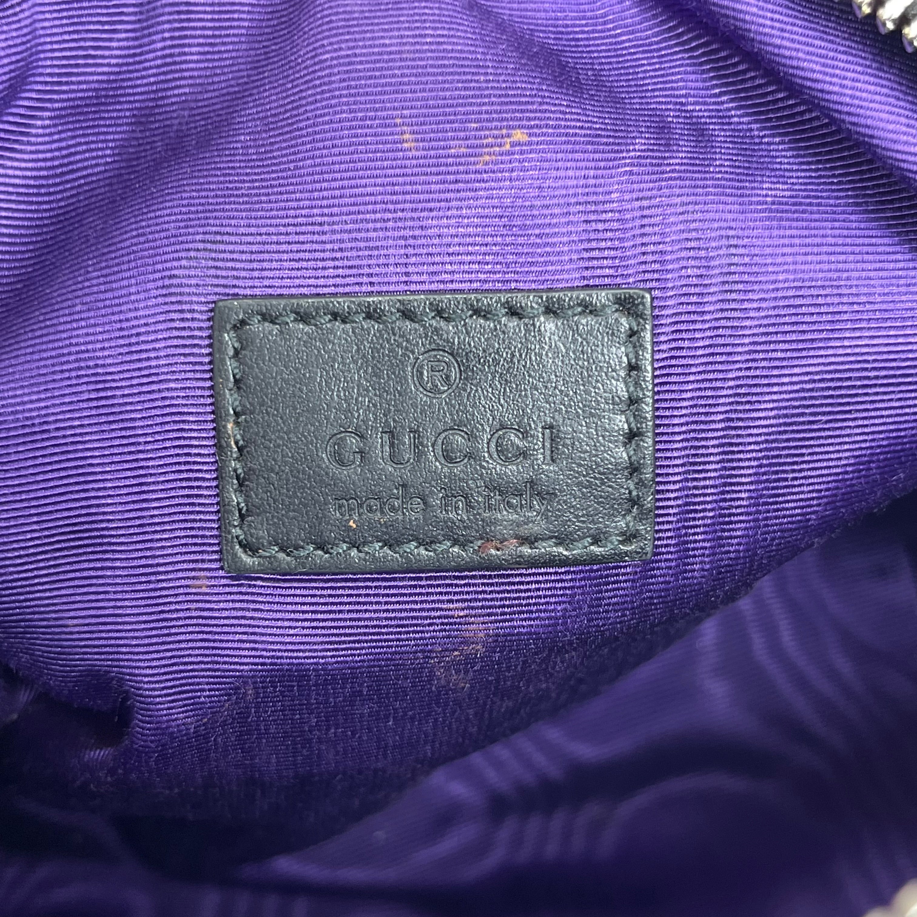 GUCCI/Pouch/Monogram/Leather/BLK/726047 562600 view 4