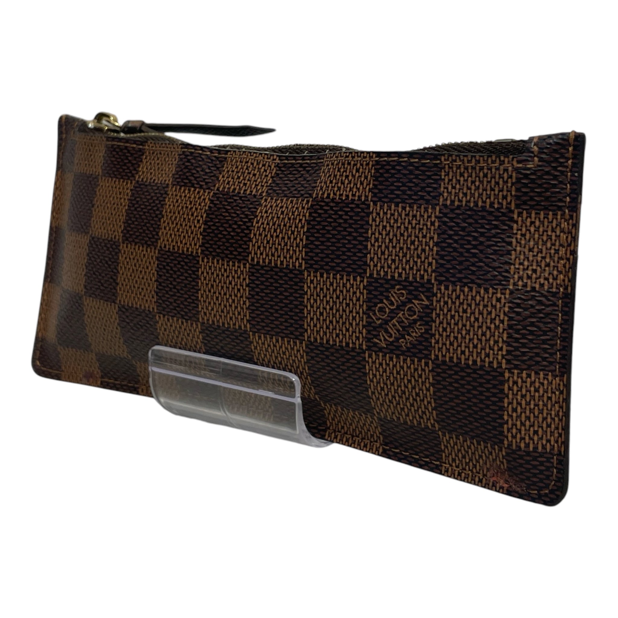 LOUIS VUITTON/Long Wallet/Monogram/Leather/BRW/LONG WALLET POUCH view 1