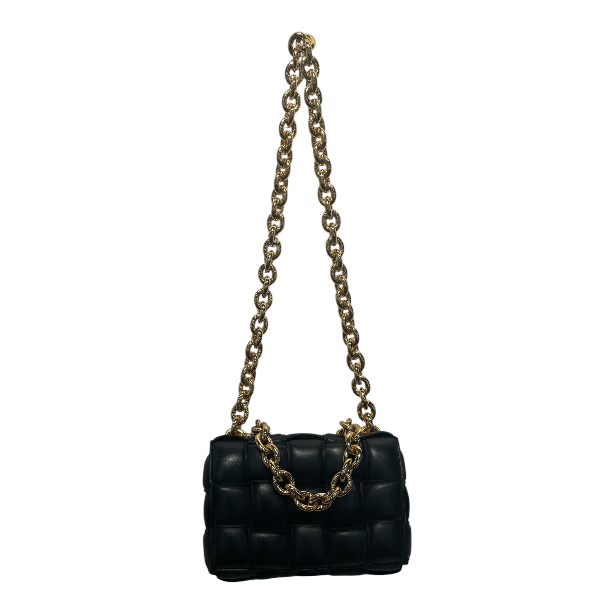 BOTTEGA VENETA/Bag/Leather/BLK/ view 1