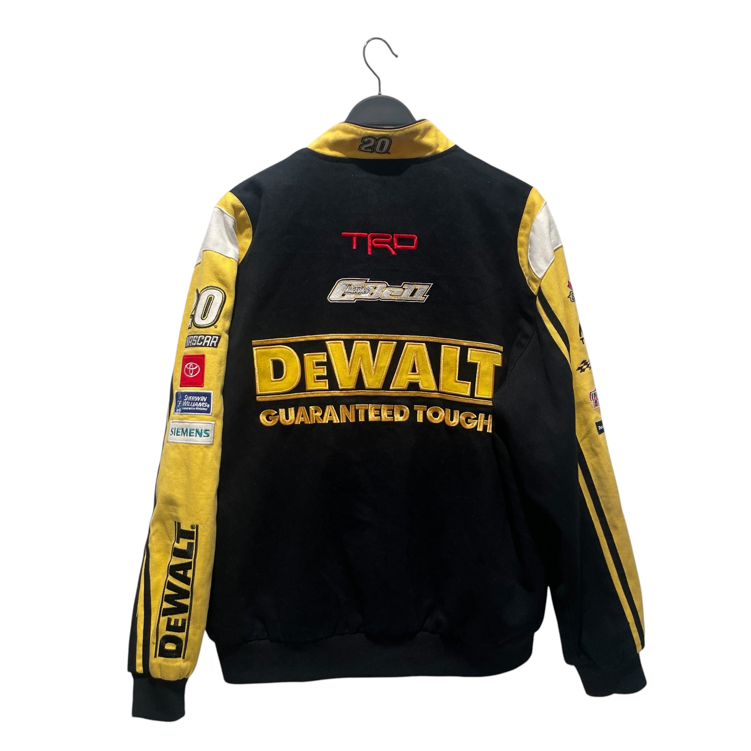 NASCAR/Souvenir Jkt/L/Cotton/BLK/DEWALT view 2