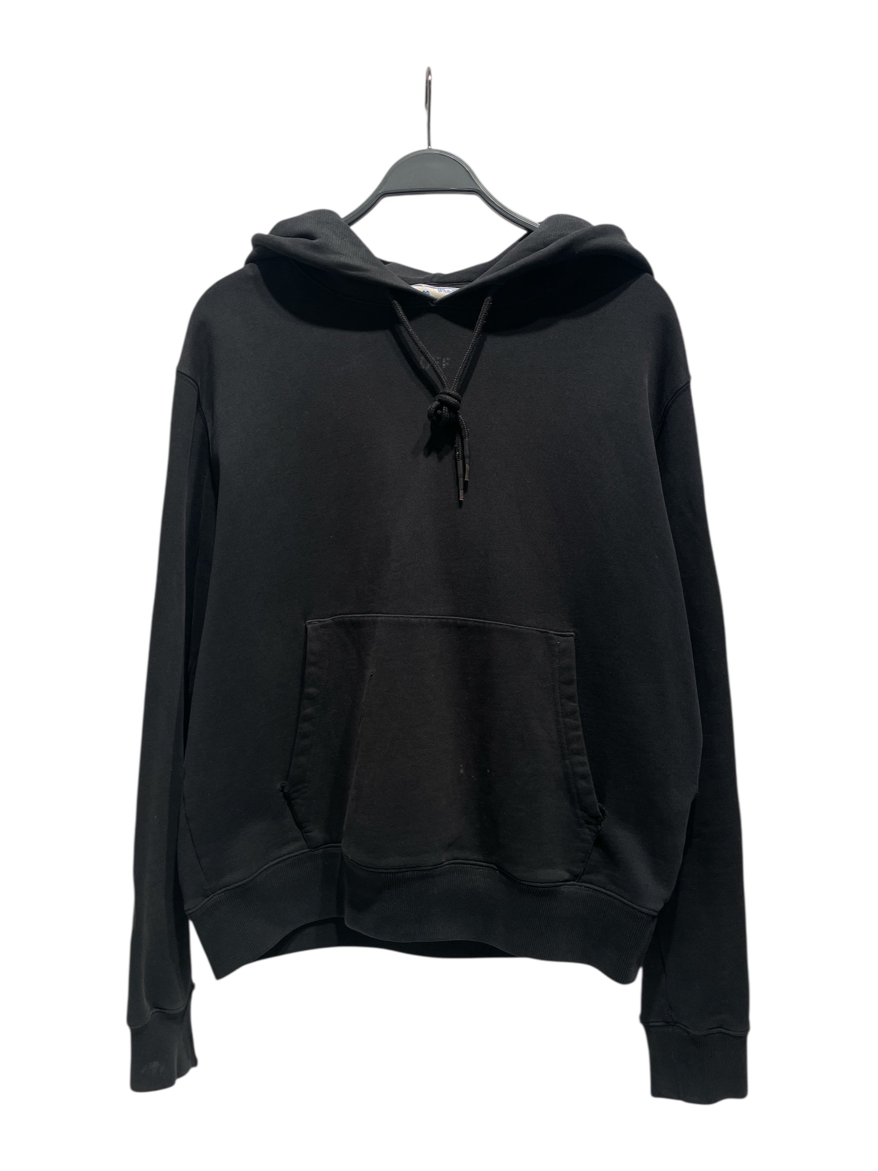 OFF-WHITE/Hoodie/L/Cotton/BLK/All Black Arrows Hoodie view 1