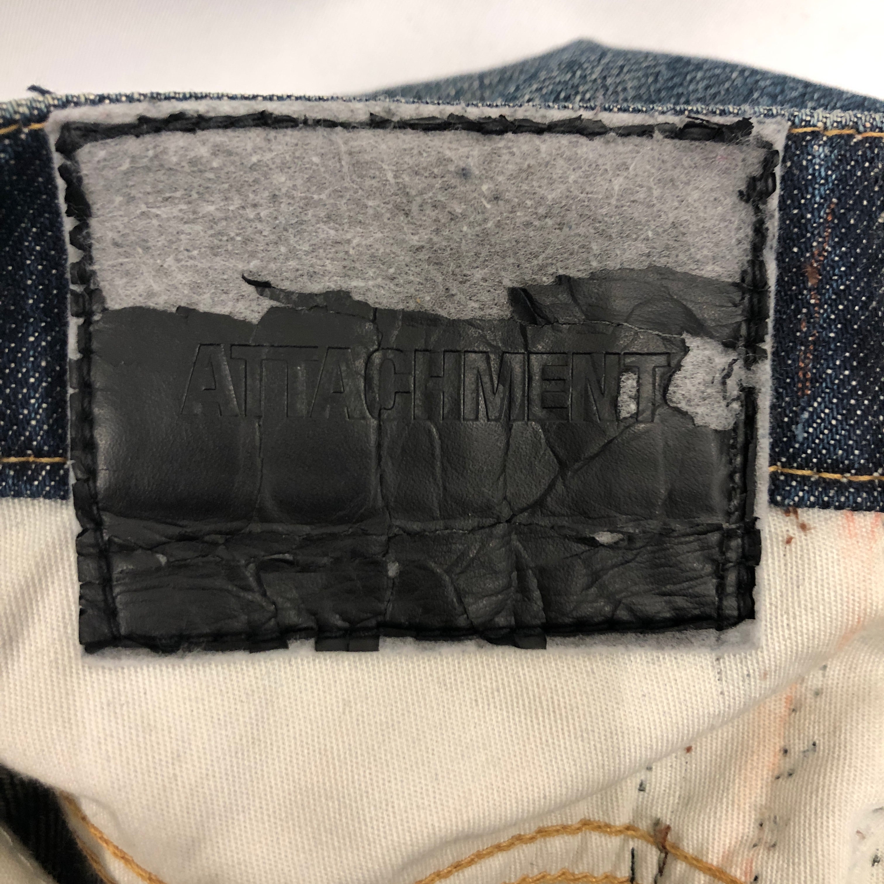Attachment/Pants/L/Cotton/IDG/DARK BLUE TWIST FIT view 3