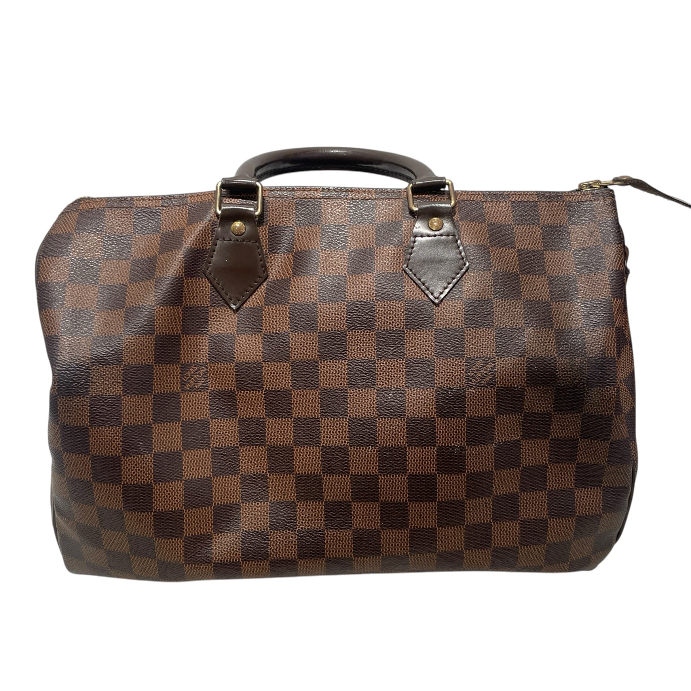 LOUIS VUITTON/Boston Bag/Monogram/Leather/BRW/Damier Ebene Speedy 30 view 2