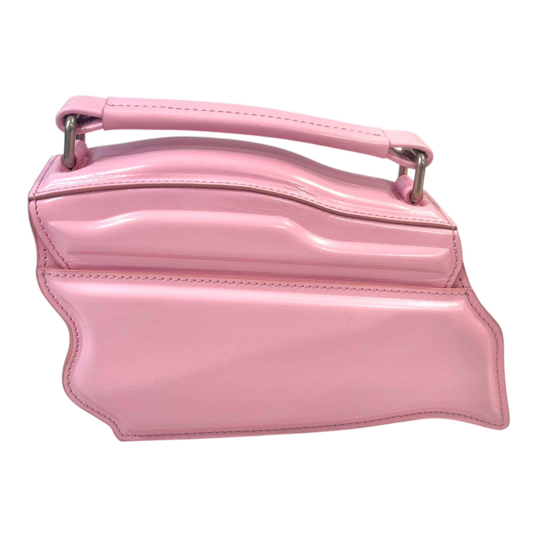 Acne Studios/Cross Body Bag/Leather/PNK/DISTORTION WAVY MINI BAG view 2
